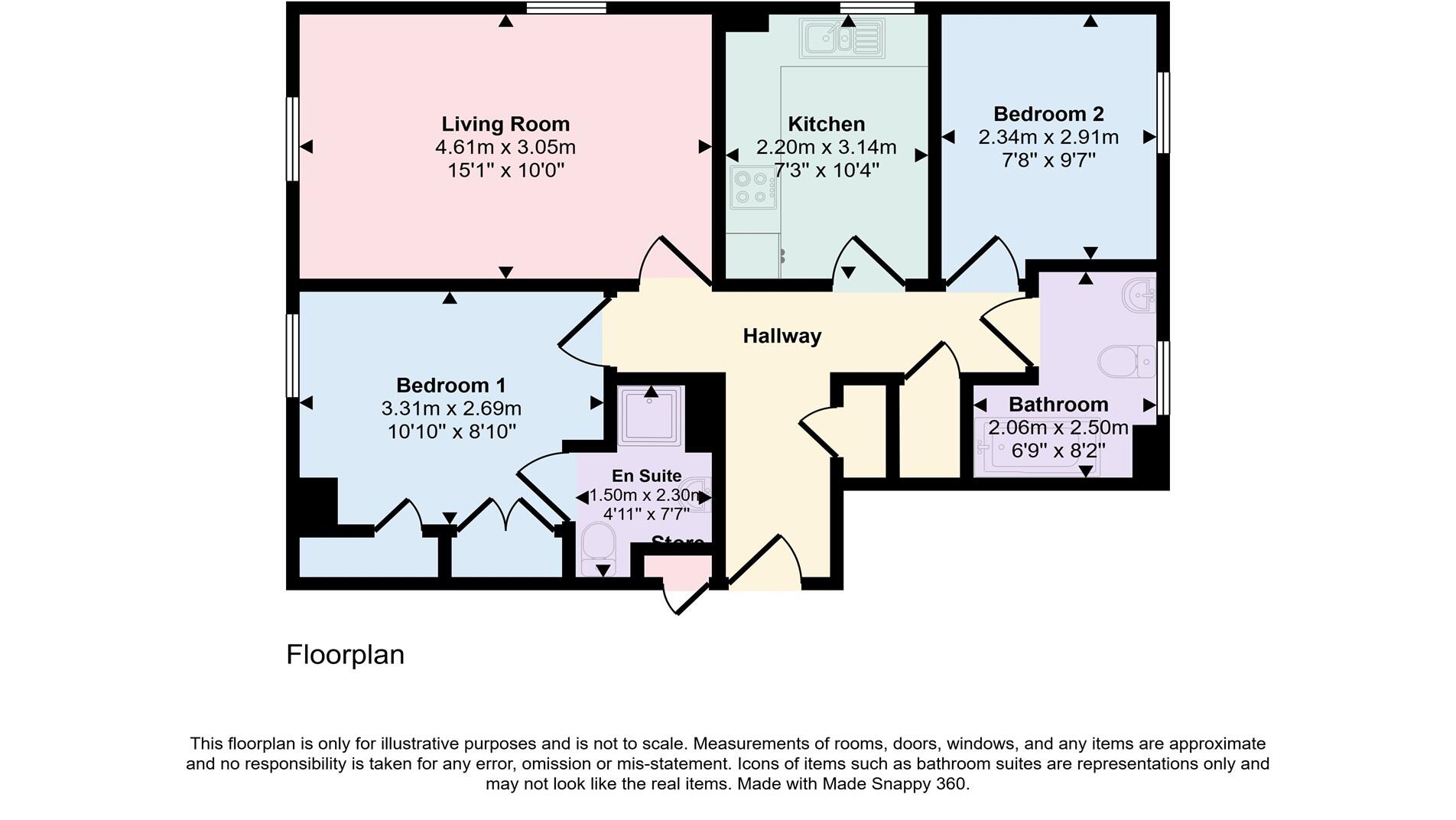 Winchester City Centre floorplan