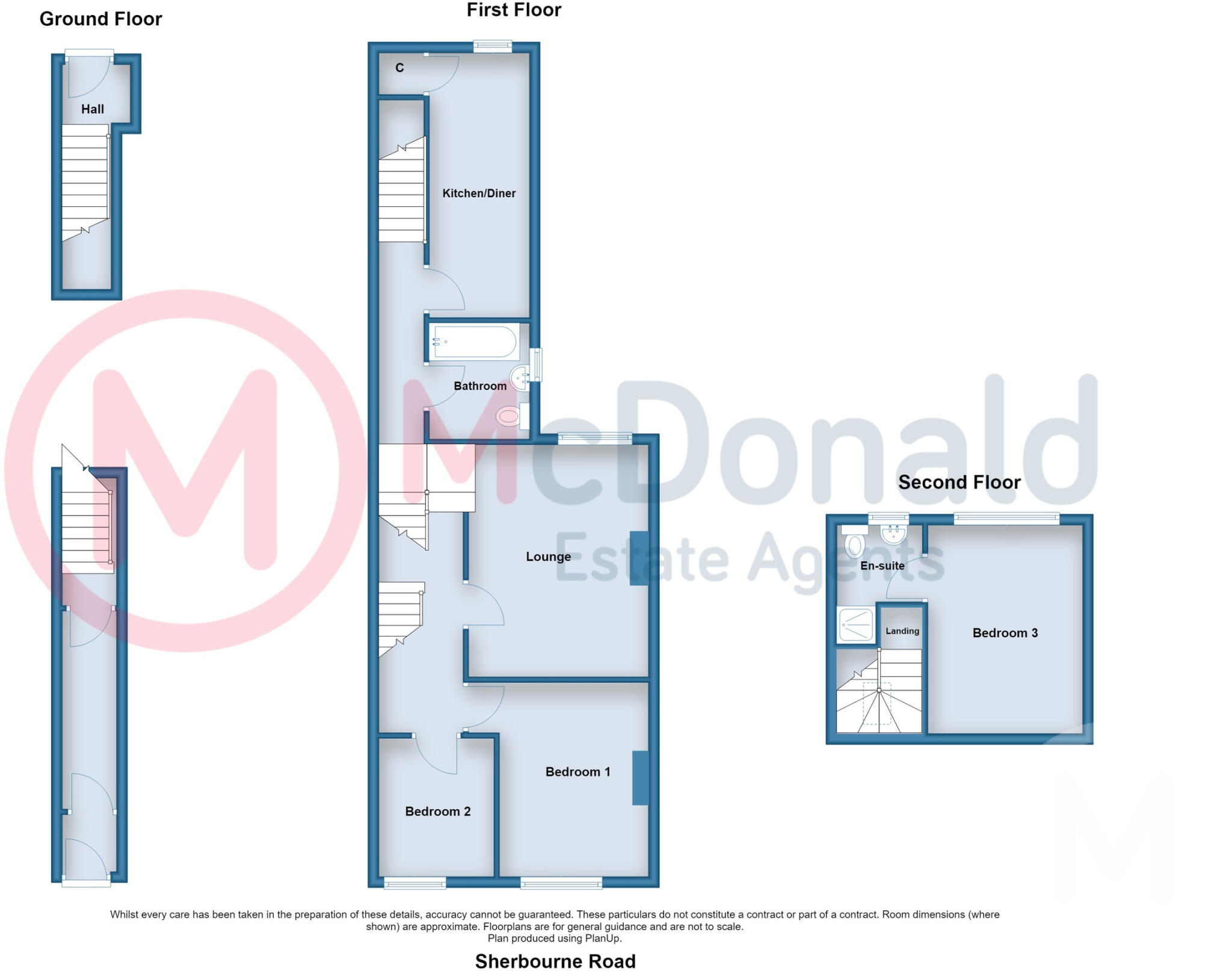 Sherbourne Road, Blackpool floorplan