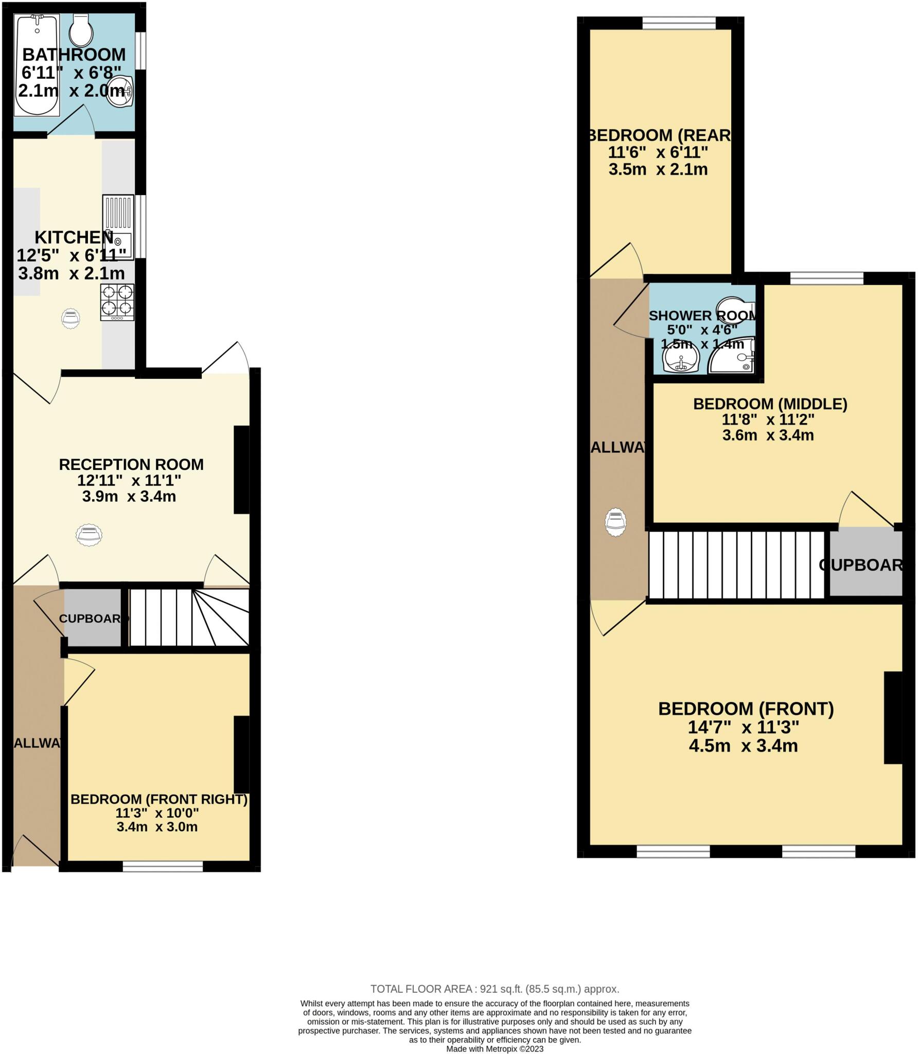 130 HUBERT ROAD floorplan