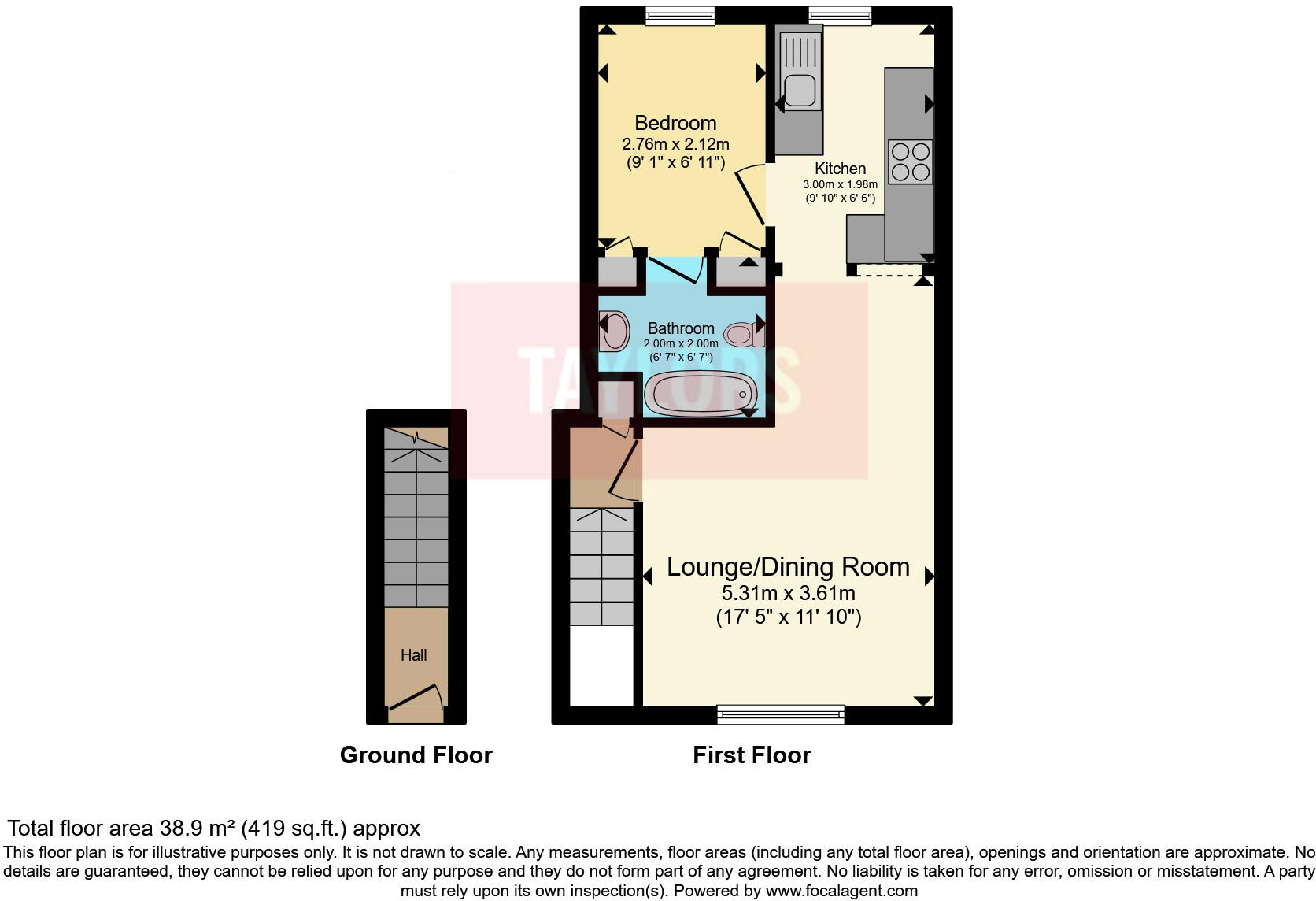 Maple Close, Hardwicke, Gloucester, Gloucestershire, GL2 floorplan