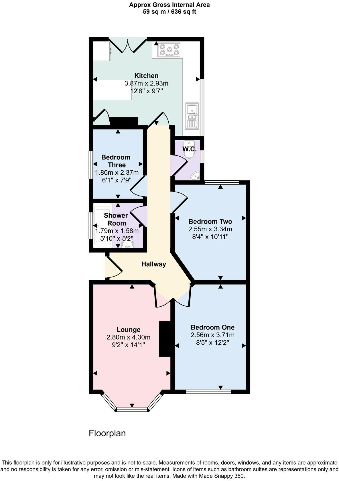 8, Norton Avenue floorplan