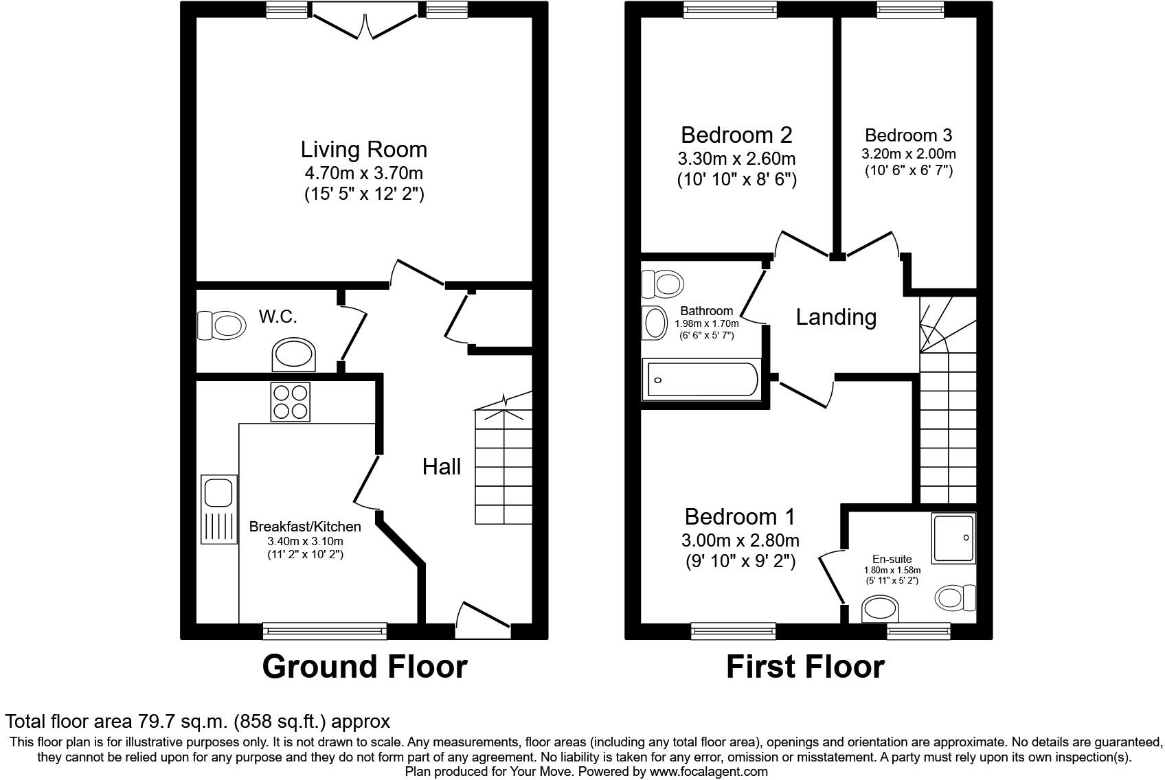 Edmund Road, Holystone, Newcastle upon Tyne, Tyne and Wear, NE27 floorplan