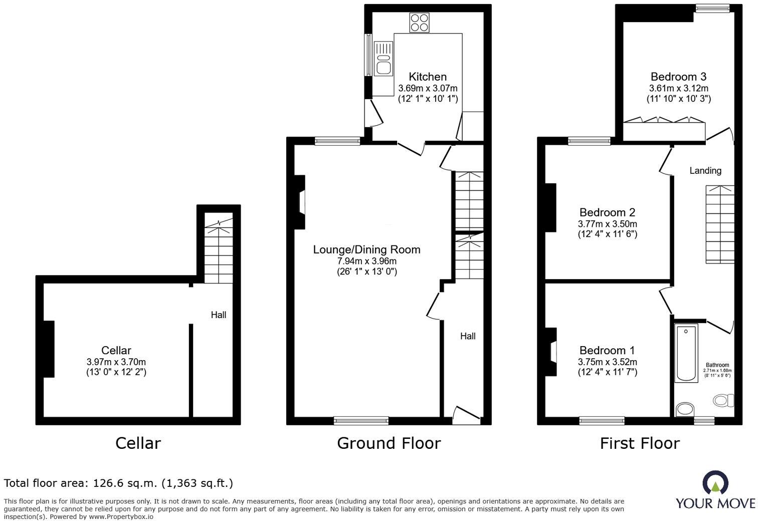 The Avenue, Sutton-in-Ashfield, Nottinghamshire, NG17 floorplan