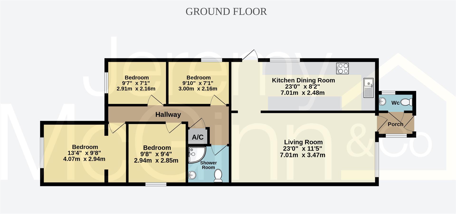 Westbourne, Honeybourne floorplan