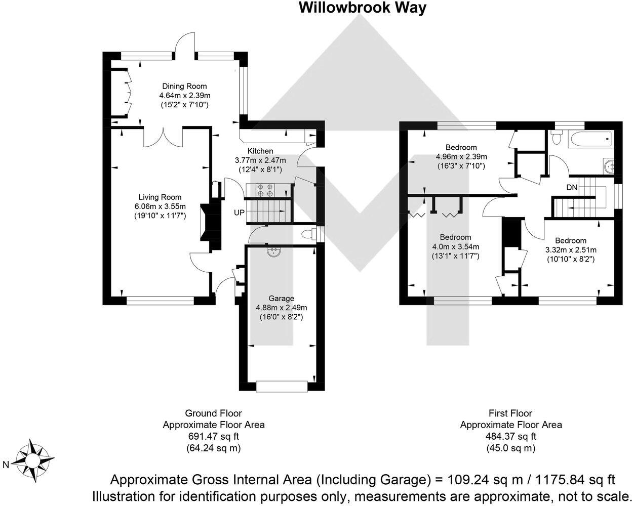 Willowbrook Way, Hassocks, West Sussex, BN6 8QD floorplan