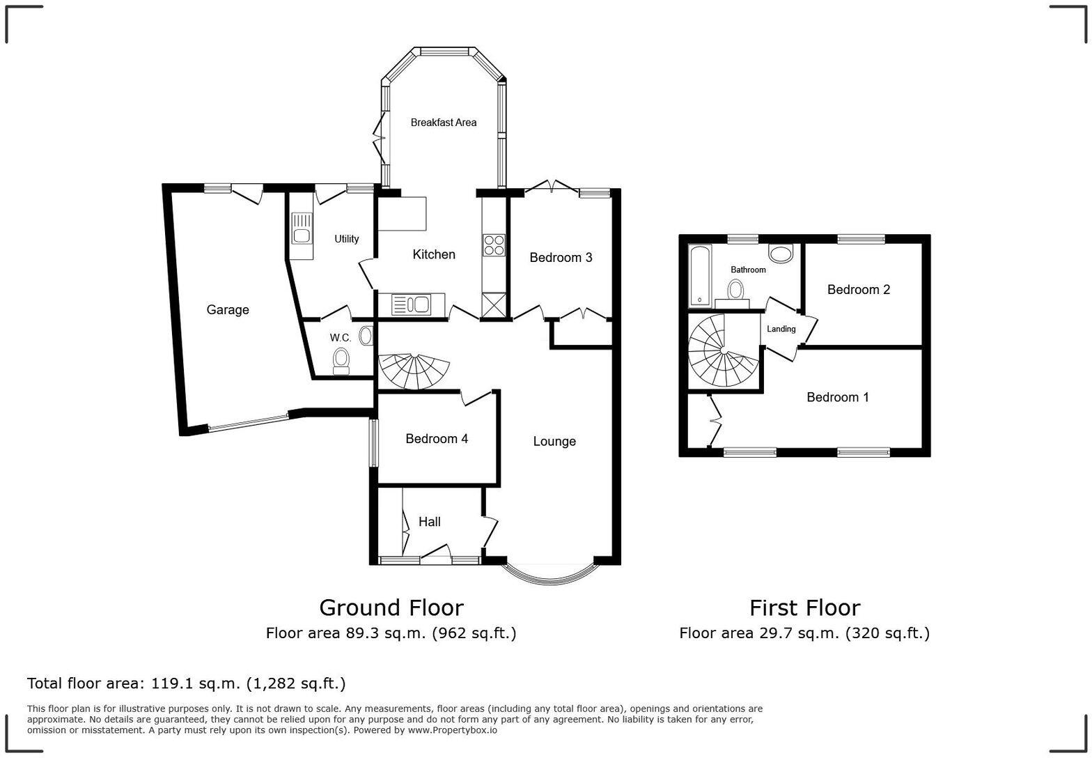 Myrtle Grove, Brewood, South Staffordshire, ST19 9HN floorplan
