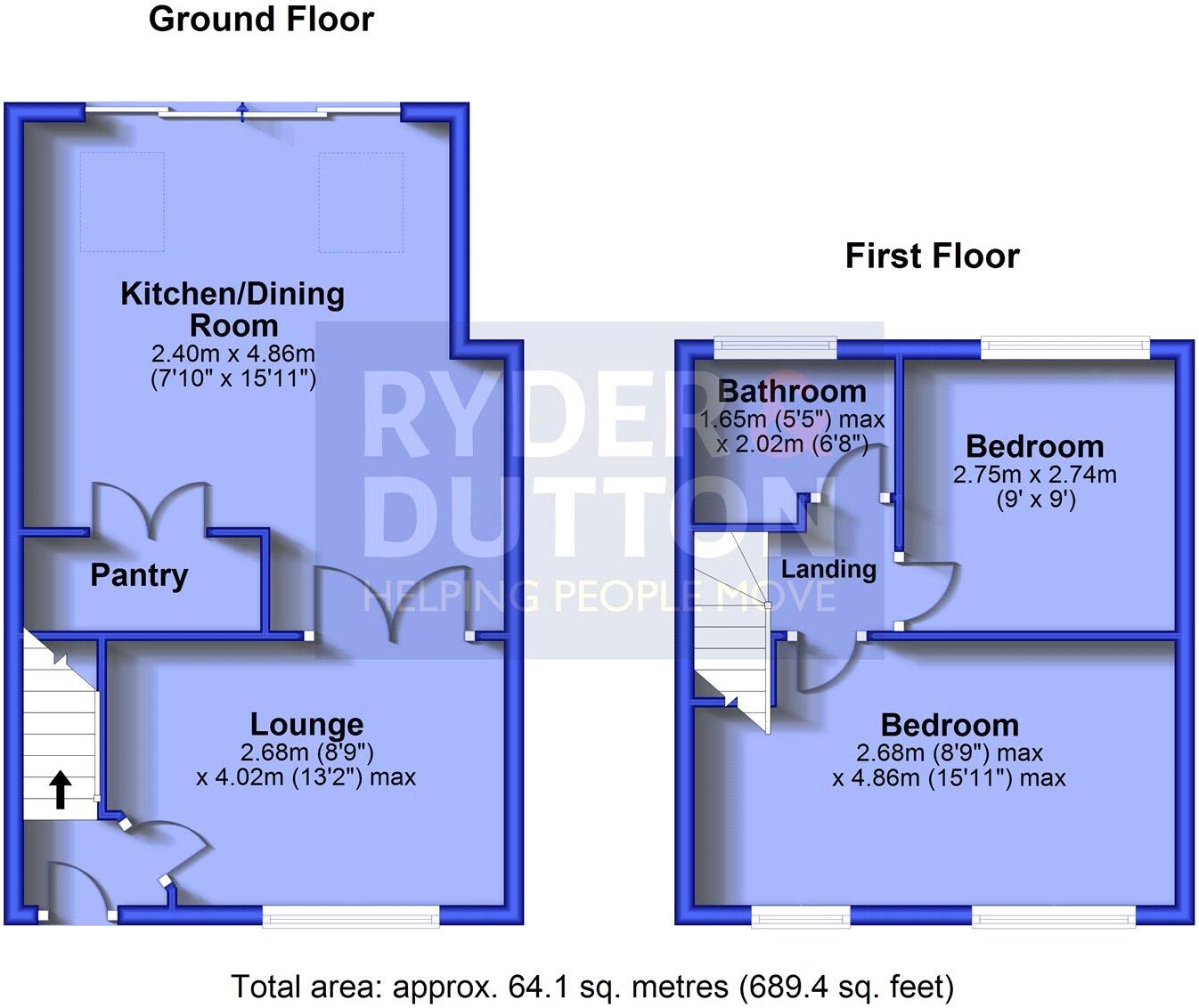 King Street, Mossley, OL5 floorplan