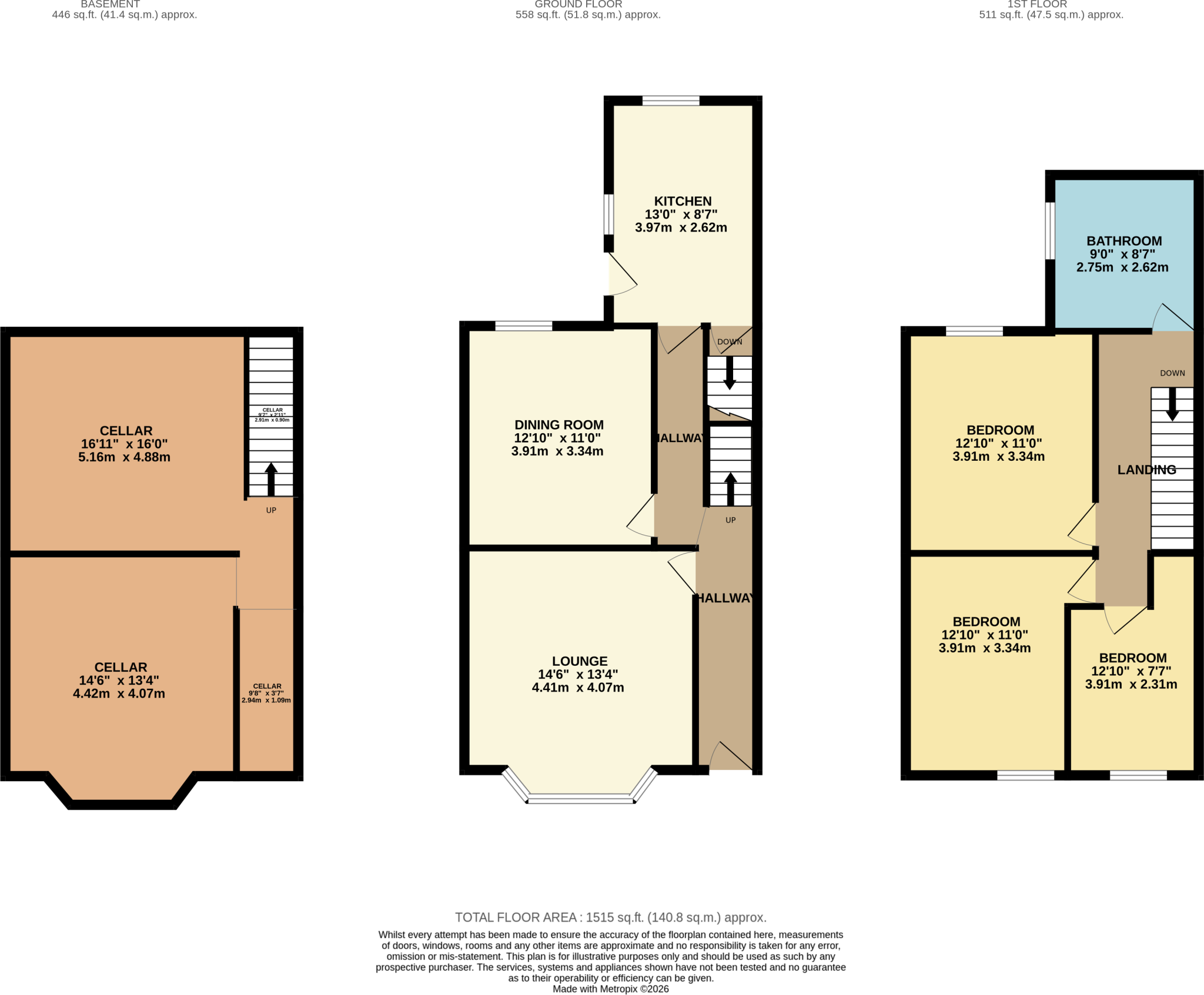 214, Stockport Road, Edgeley floorplan