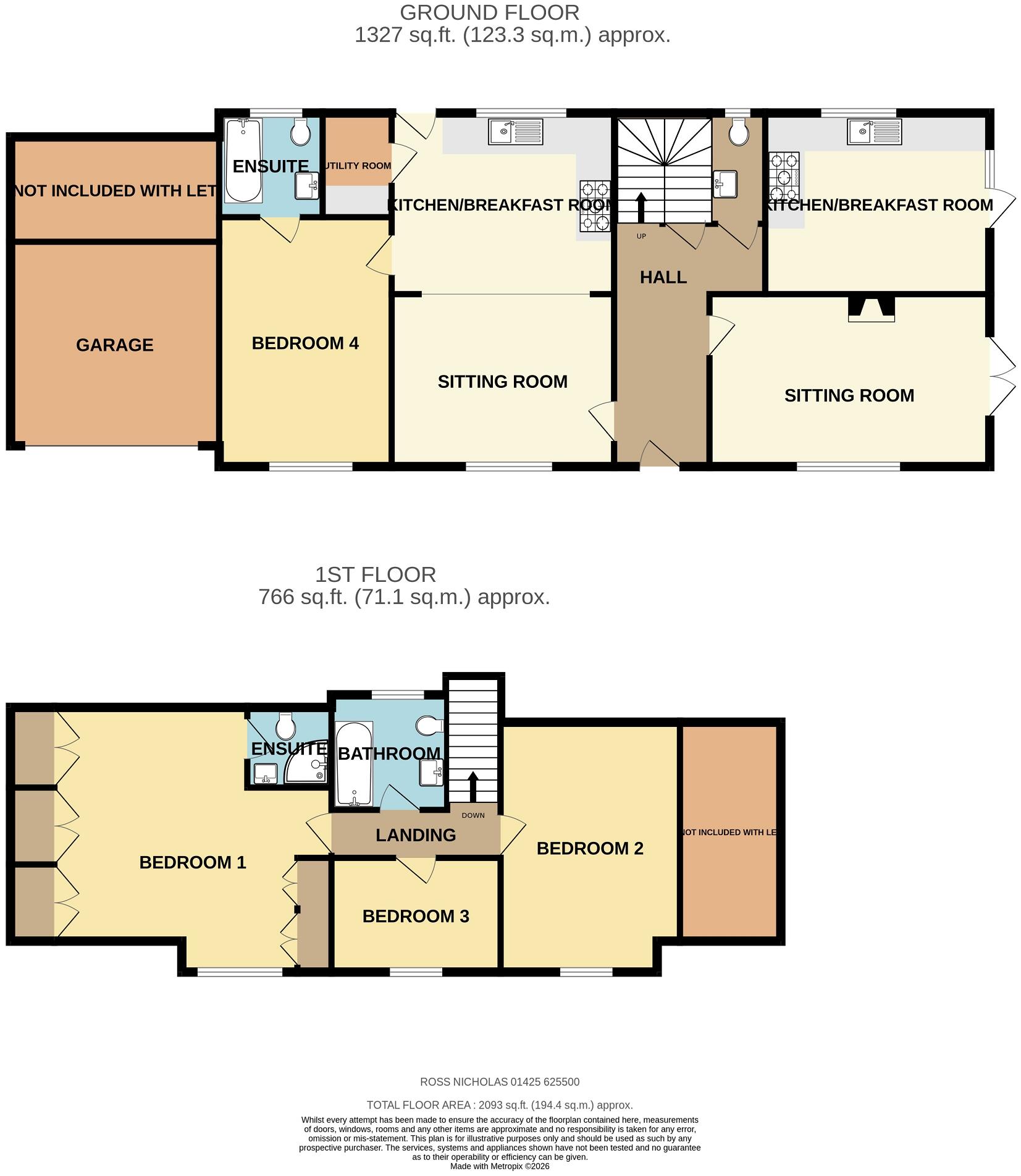 Dudley Avenue, Hordle, Lymington, Hampshire. SO41 0HY floorplan