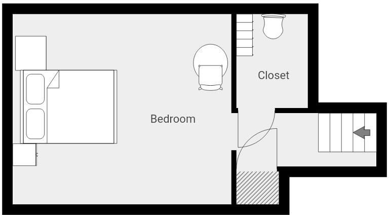 Hea Corner - Heamoor - 2 Bedroom Semi-Detached Bungalow floorplan