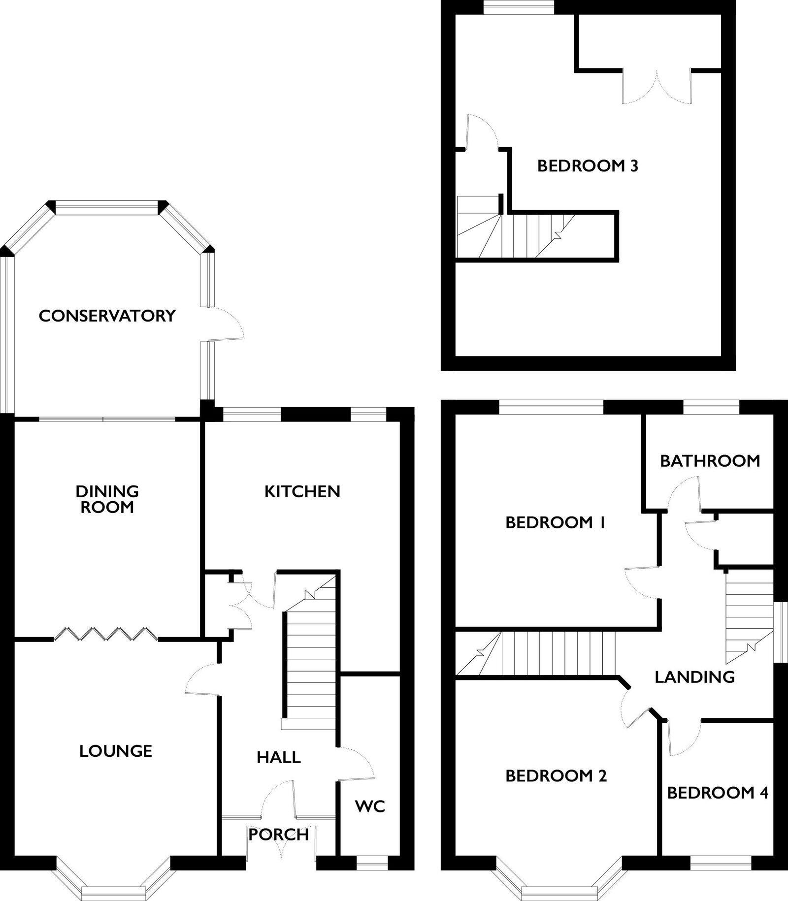 Edward Road, Birmingham, B14 5UA floorplan