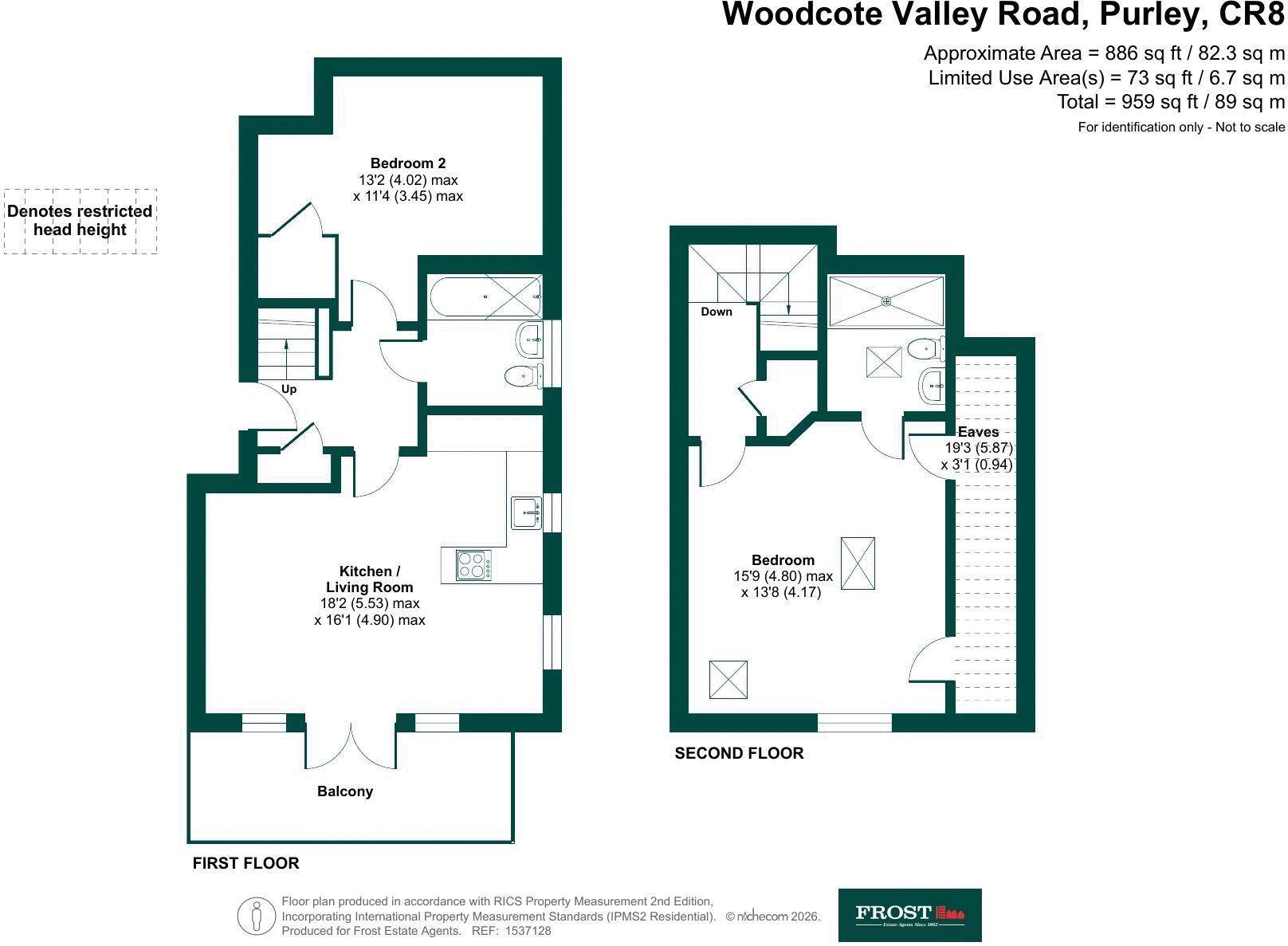 Woodcote Valley Road, West Purley floorplan