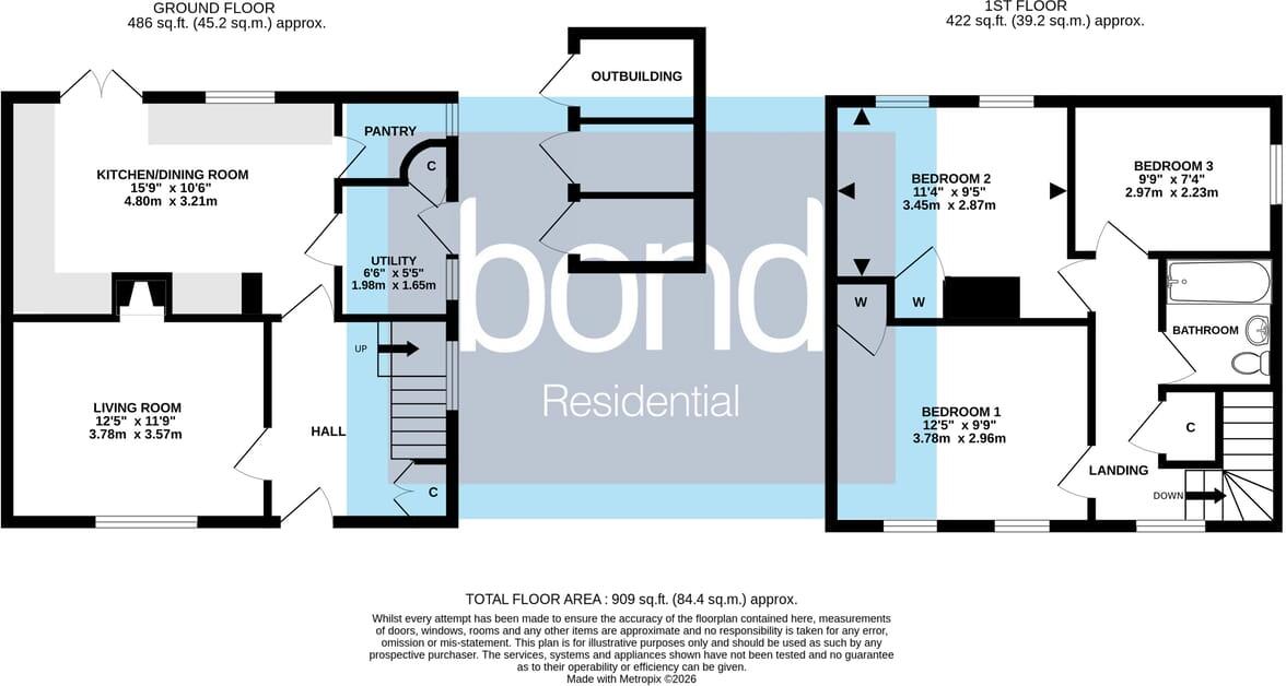 Lordship Road, Writtle, Chelmsford, CM1 floorplan