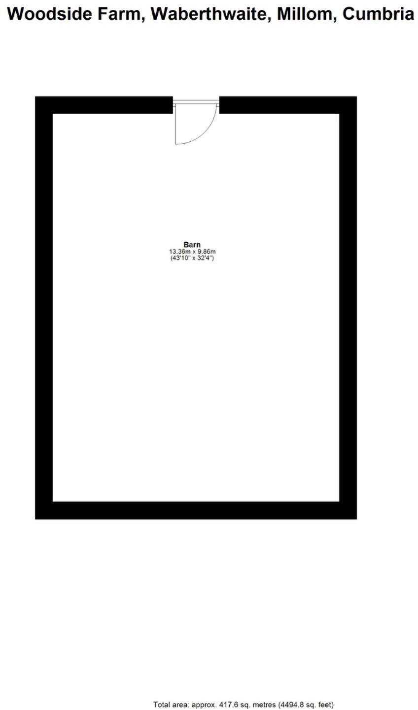 Woodside House, Near Ravenglass, Cumbria   floorplan