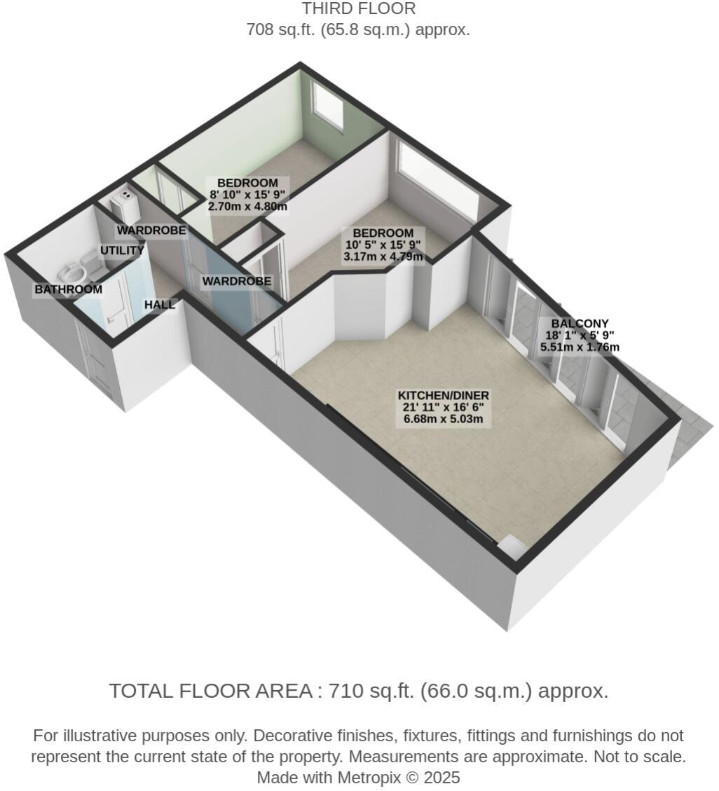 The Pinnacle Poets Corner Hove floorplan