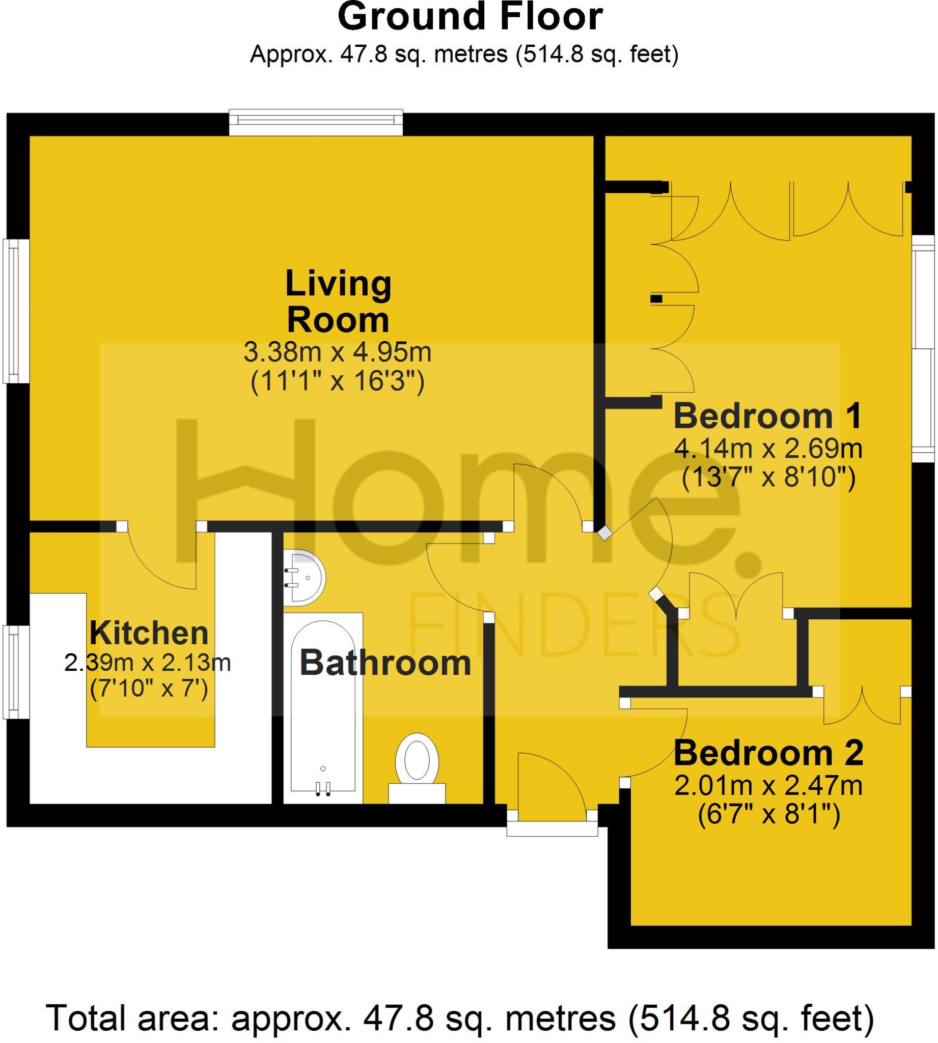 Dewell Mews, Swindon, Wiltshire, SN3 floorplan