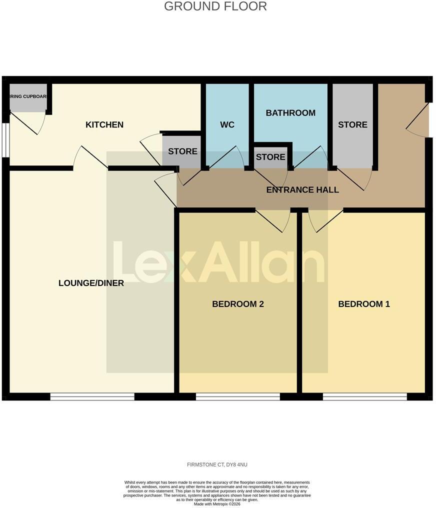 Firmstone Street, Stourbridge floorplan