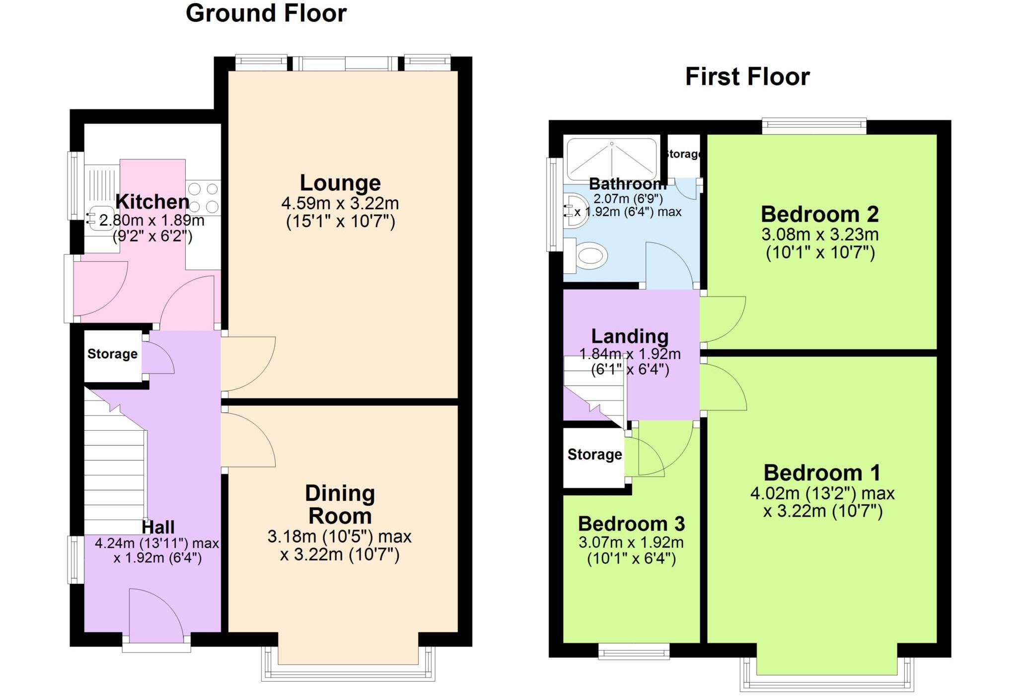 Bowness Avenue, St Helens floorplan