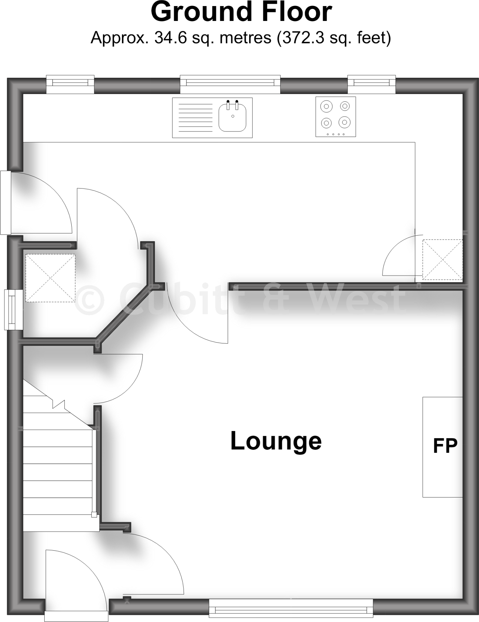 Stuart Road, Reigate, Surrey floorplan