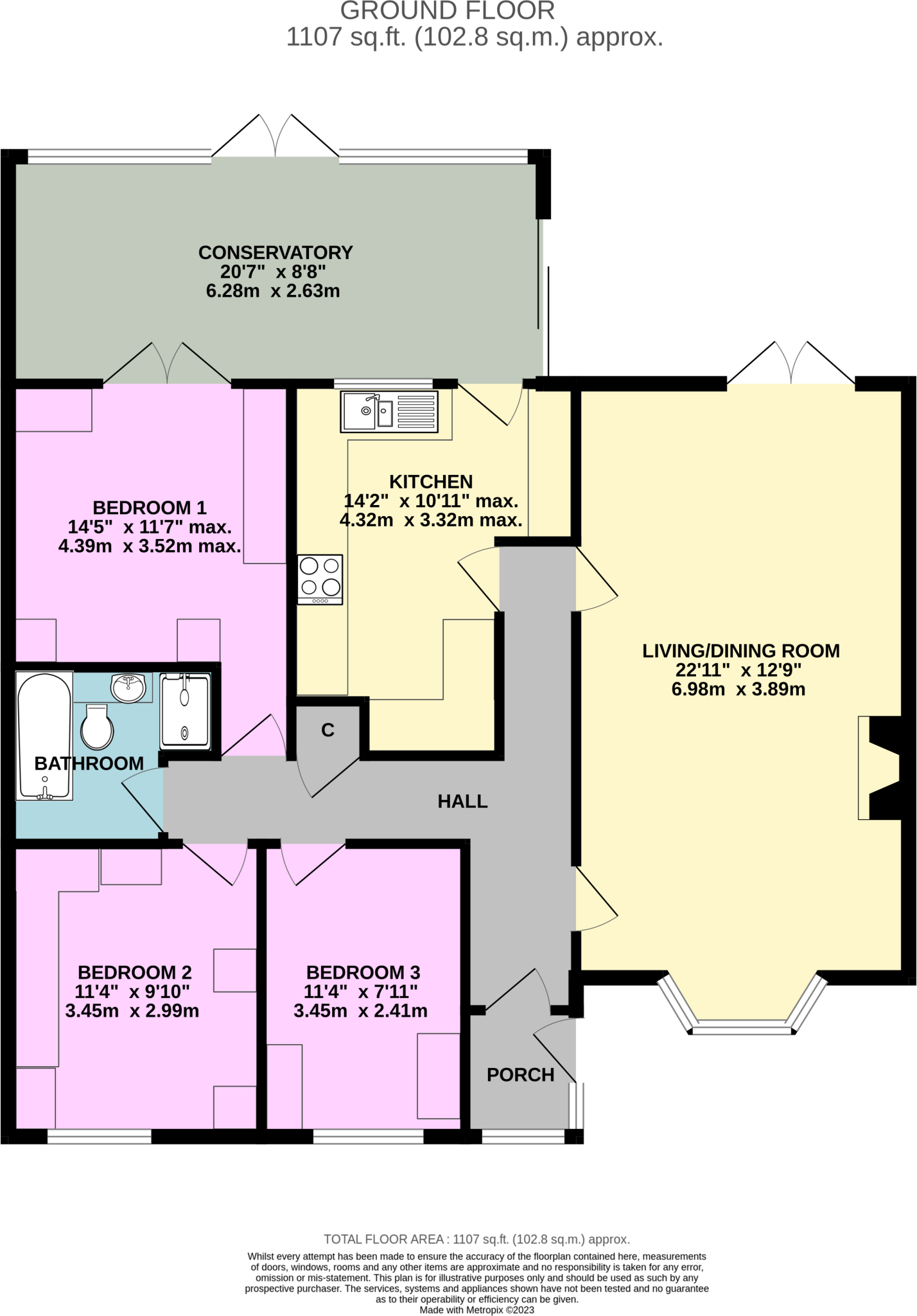 Ebor Manor, Keyingham, Hull, East Yorkshire, HU12 floorplan