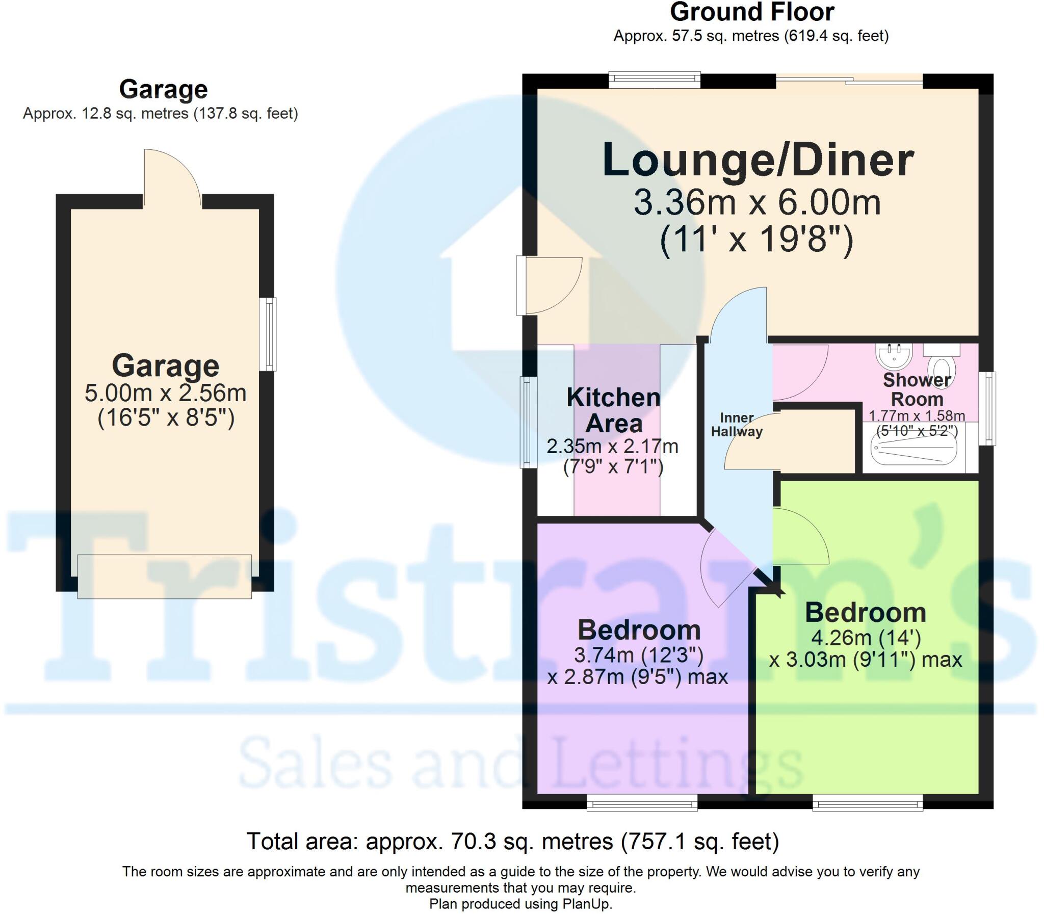 Acaster Close, Beeston floorplan