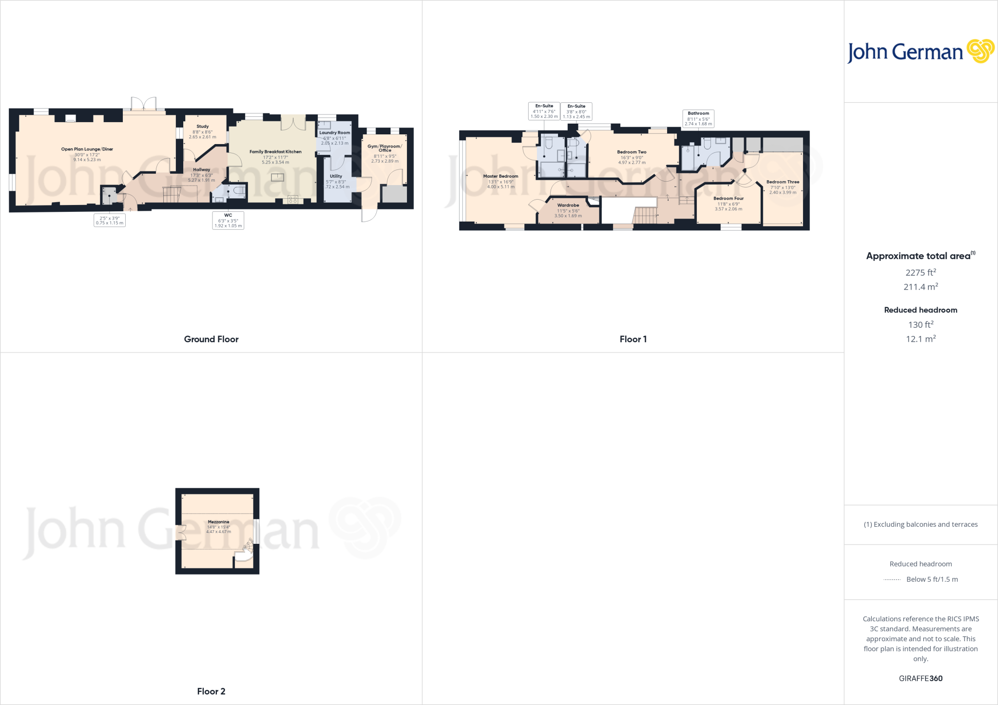 Monument House, Wychnor floorplan