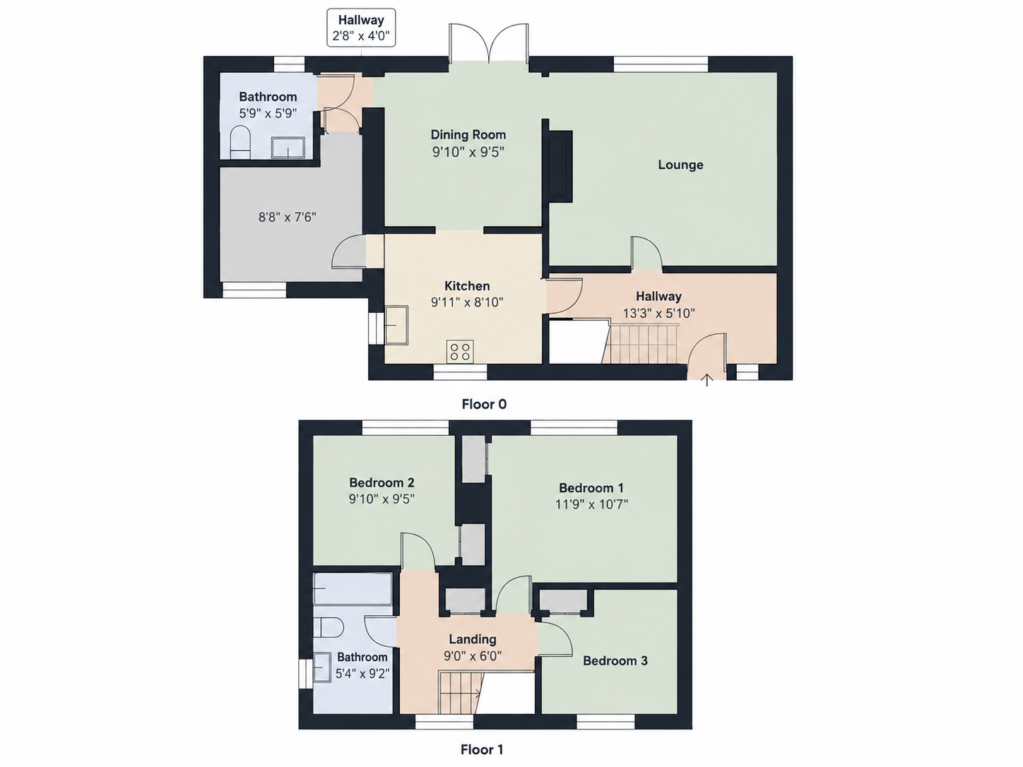 Crossfell Road, Middlesbrough, TS3 7PF floorplan