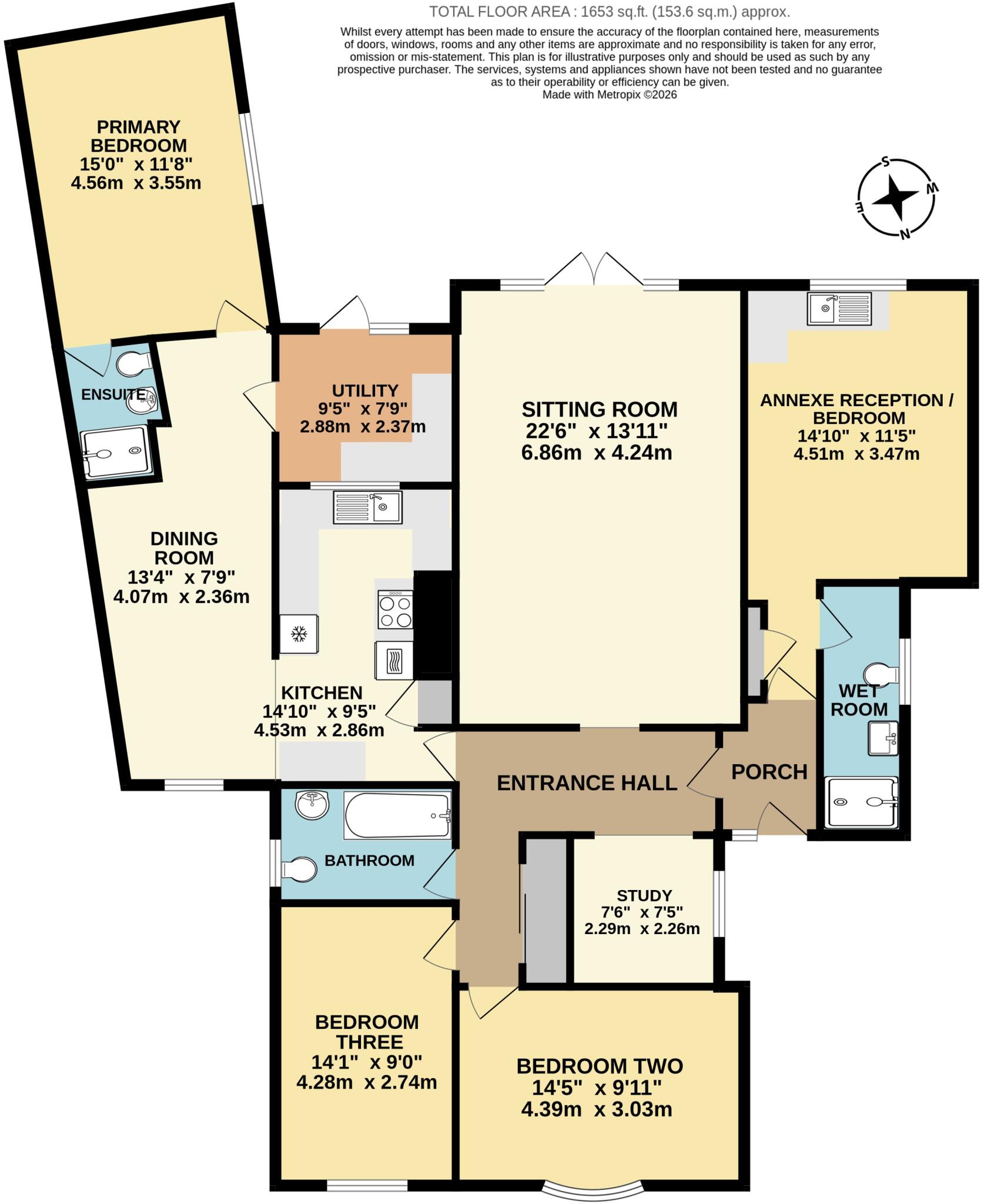 Highland Drive, Worlingham, Beccles, Suffolk, NR34 floorplan