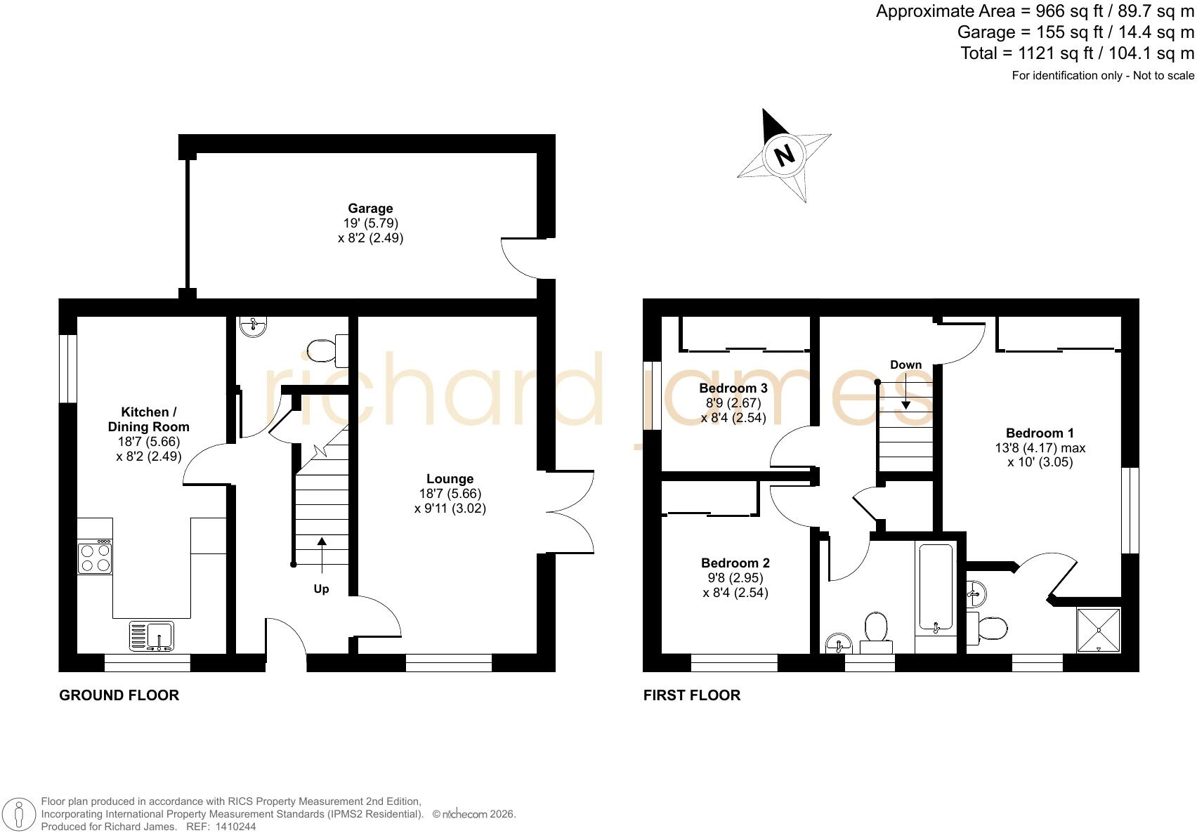 Buxton Way, Royal Wootton Bassett, Swindon, SN4 floorplan