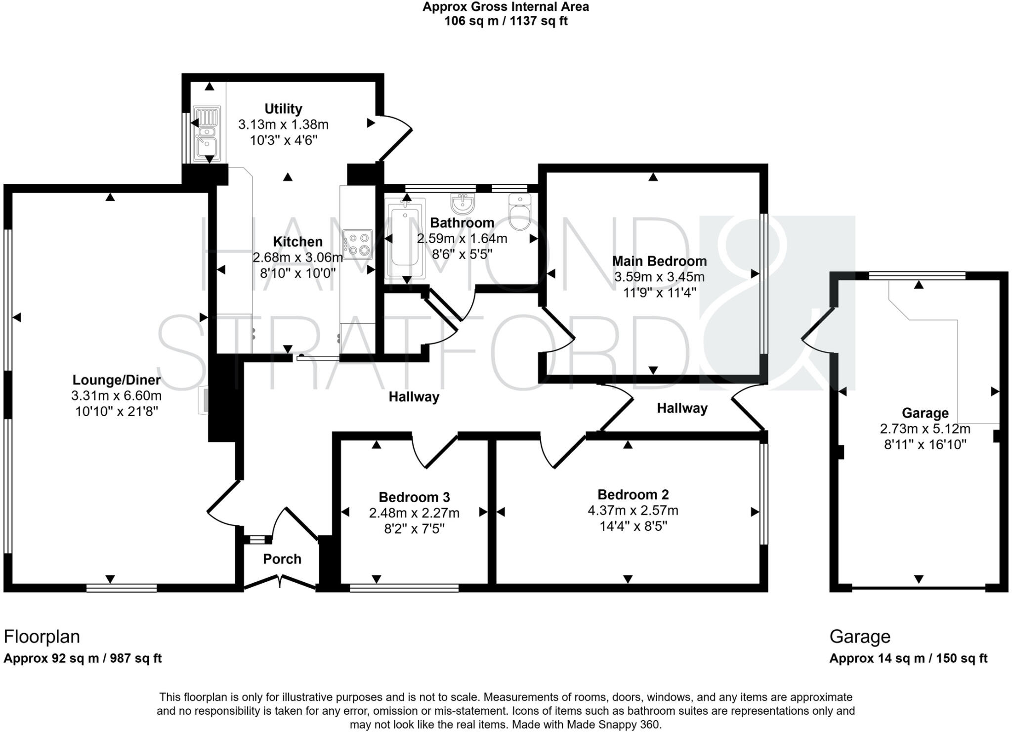 Parsons Mead, Eaton floorplan
