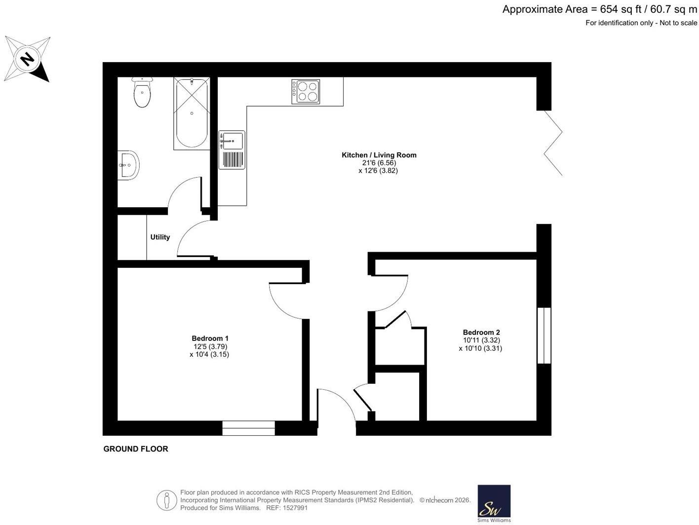 Felpham Way, Felpham floorplan