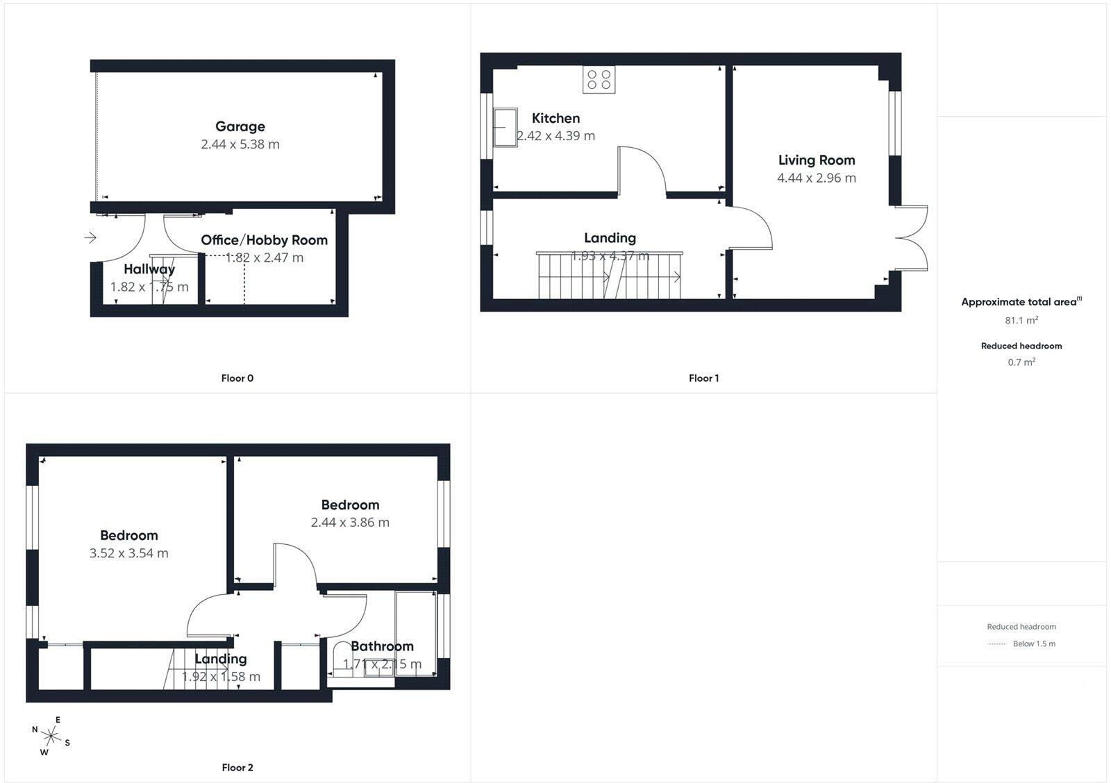 Queen Elizabeth Drive, Crediton, Devon, EX17 floorplan
