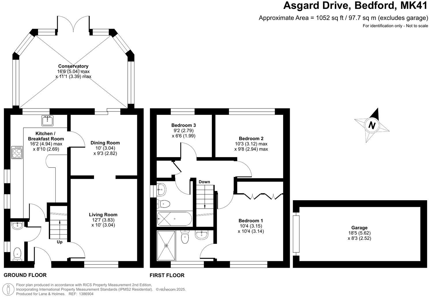 Asgard Drive, Bedford floorplan