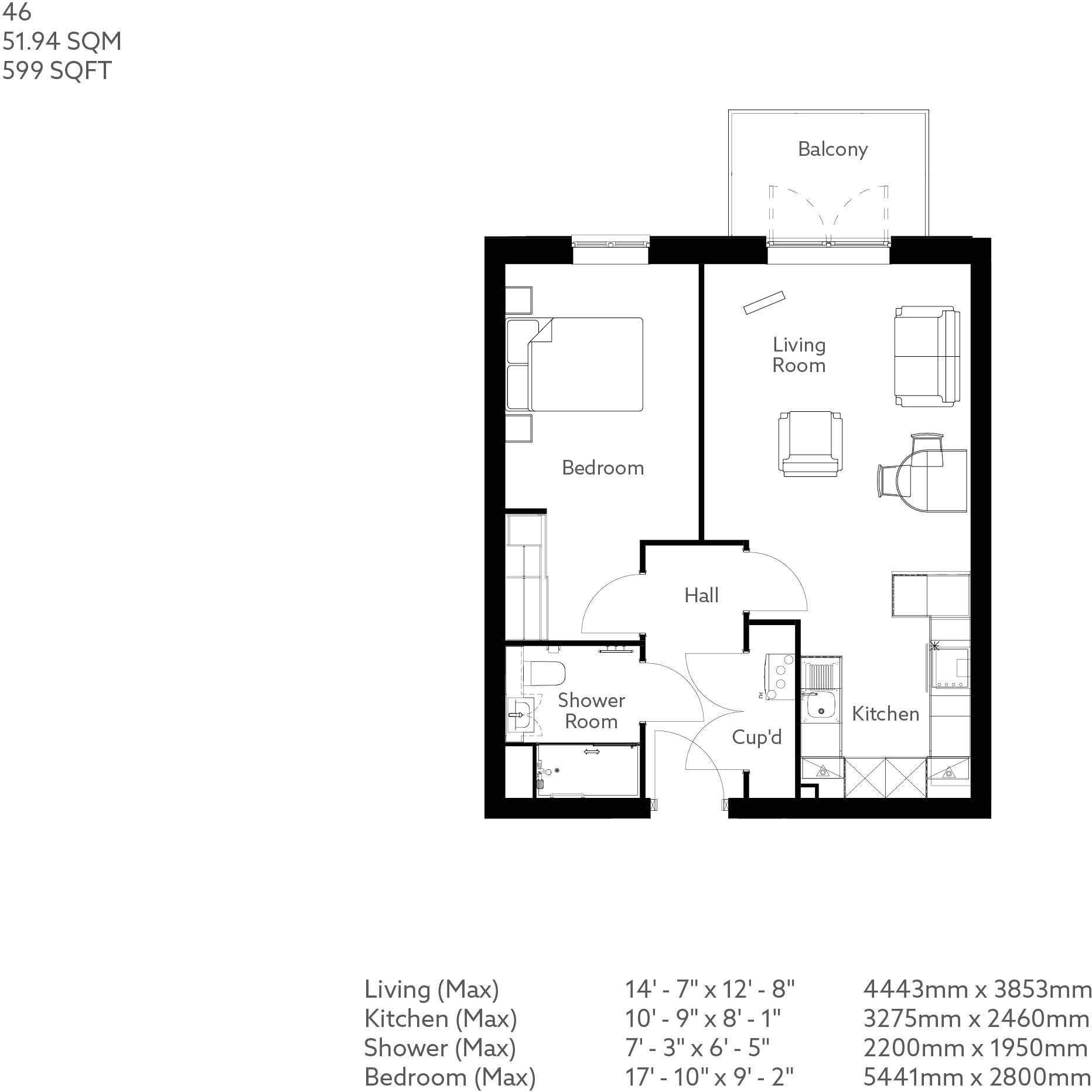 1 Earls Gardens,
Burscough,
L40 7BT floorplan