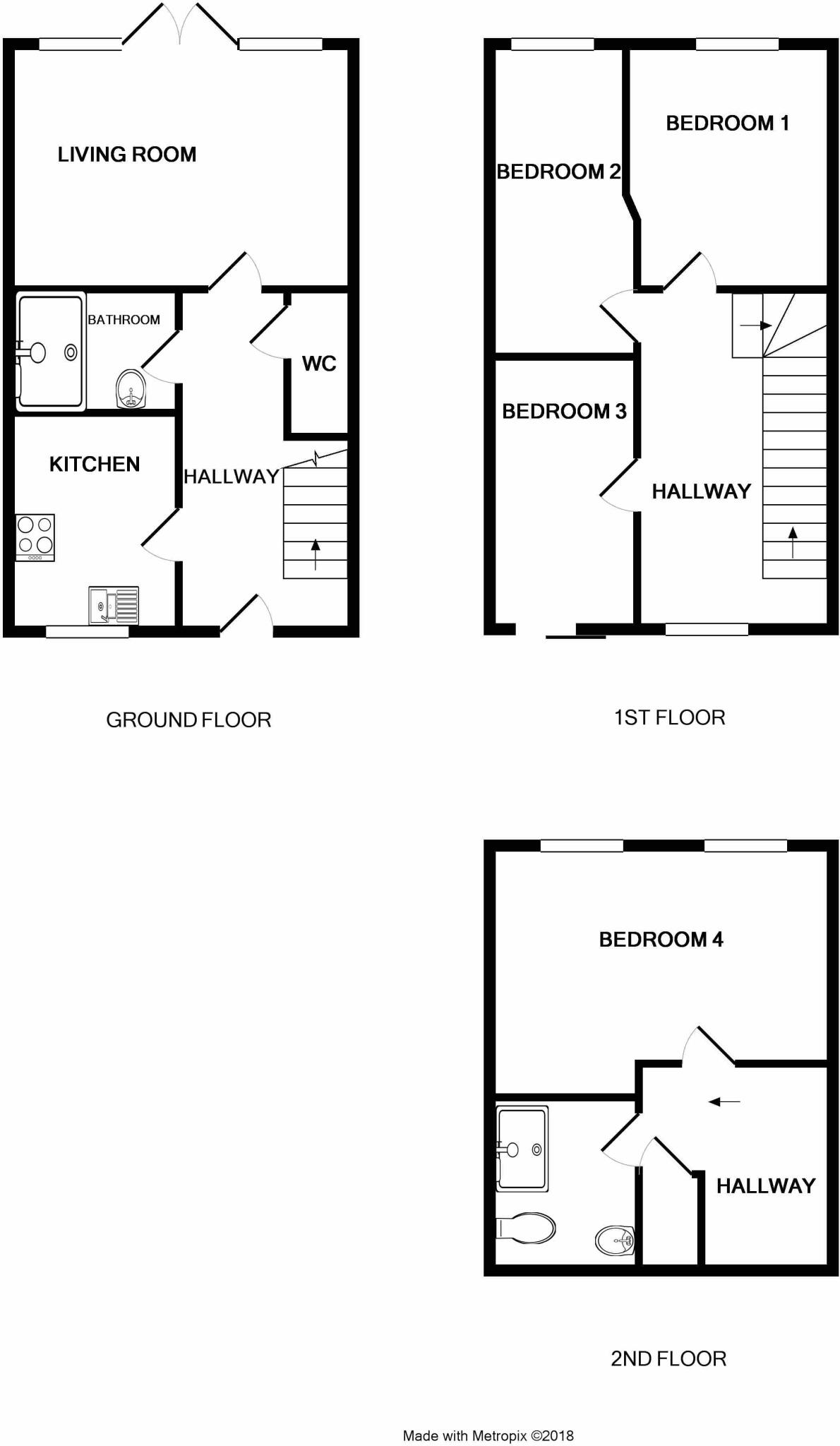 Casson Drive - Stoke Park floorplan
