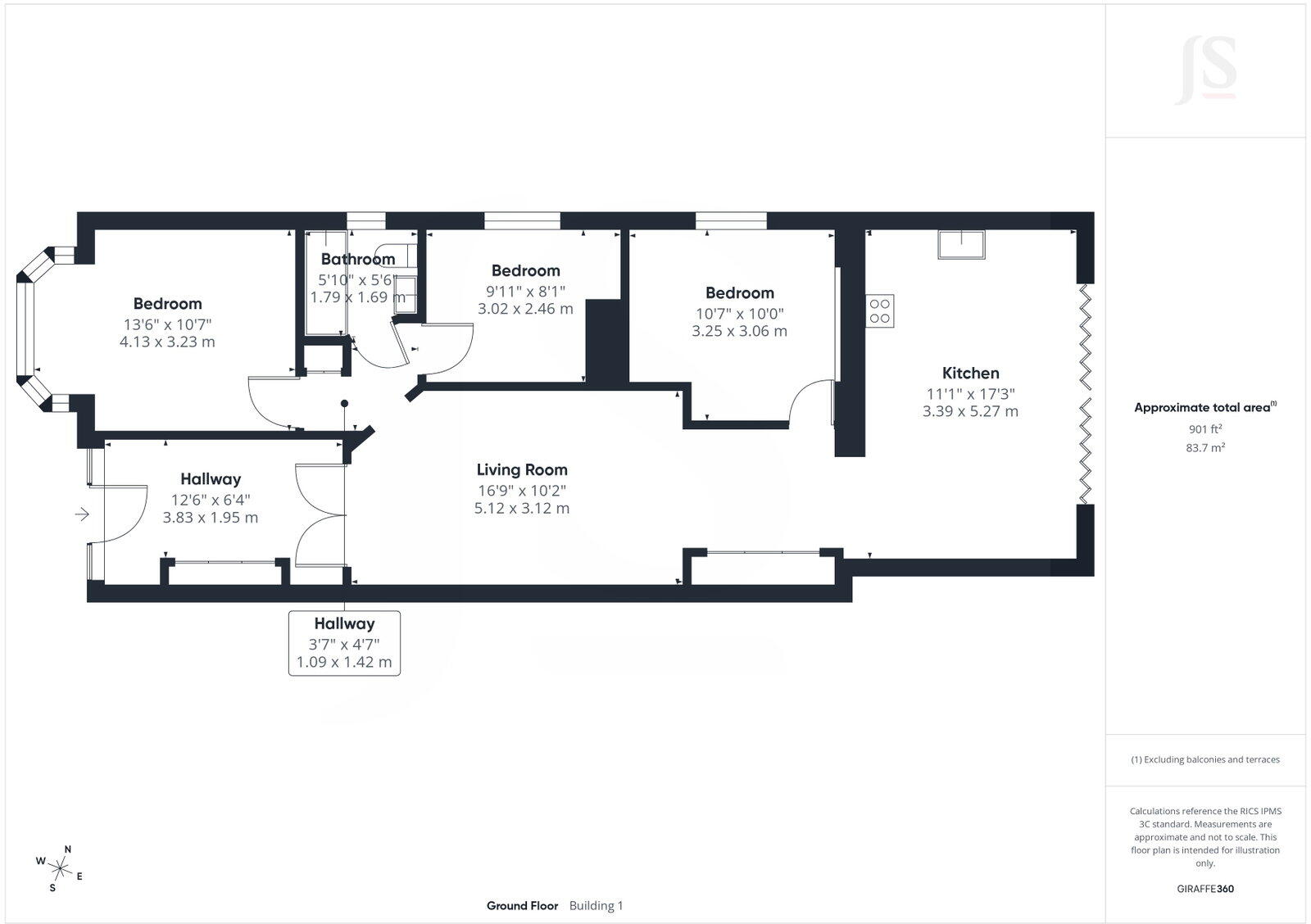 Bristol Avenue, Lancing, BN15 8NJ floorplan