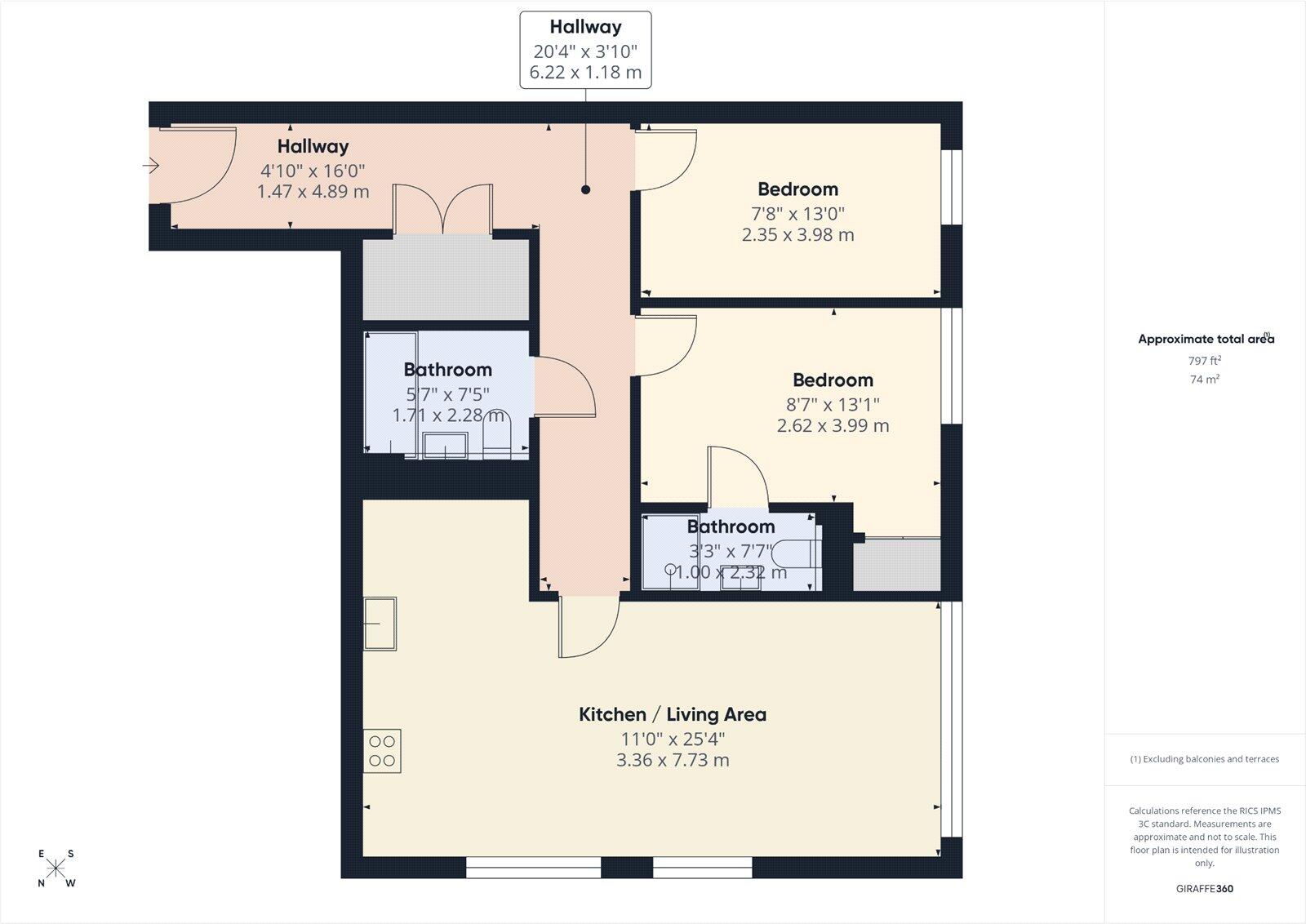 Ordnance Yard, Upnor Road, Lower Upnor, Rochester, ME2 floorplan