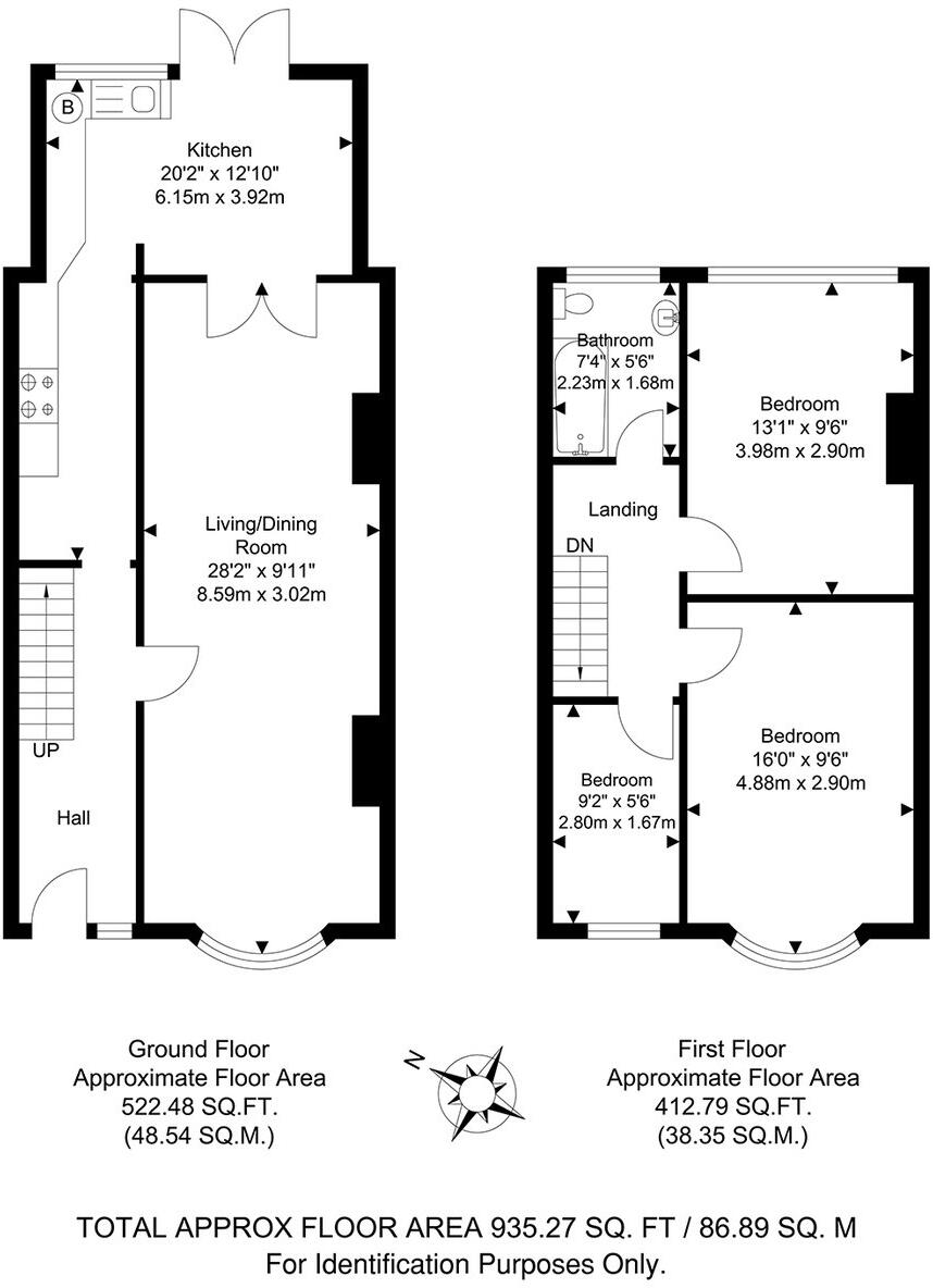 Westmoreland Avenue, Welling, DA16 floorplan