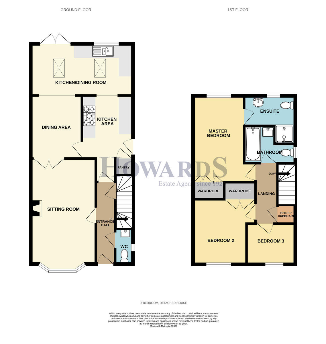 Hill Farm Road, Long Stratton floorplan