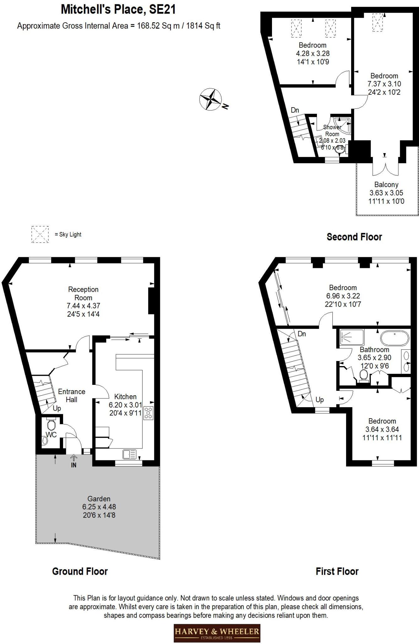 Mitchell`s Place, Dulwich, SE21 floorplan