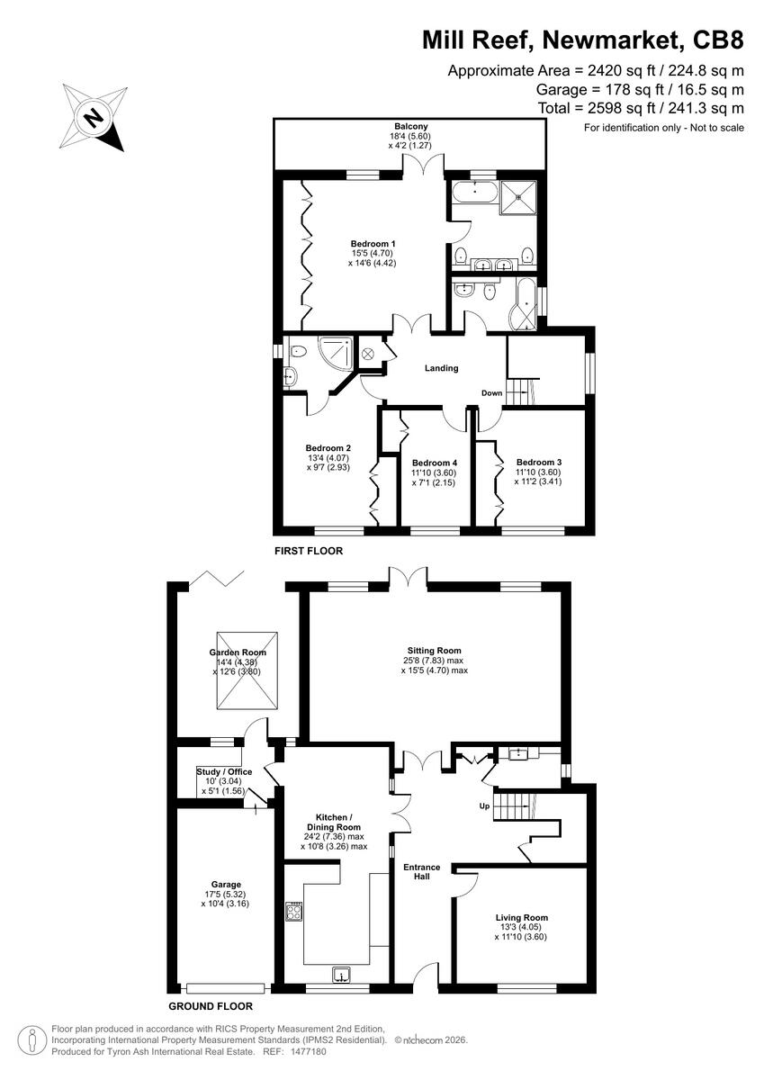 Fordham Road, Newmarket, CB8 floorplan