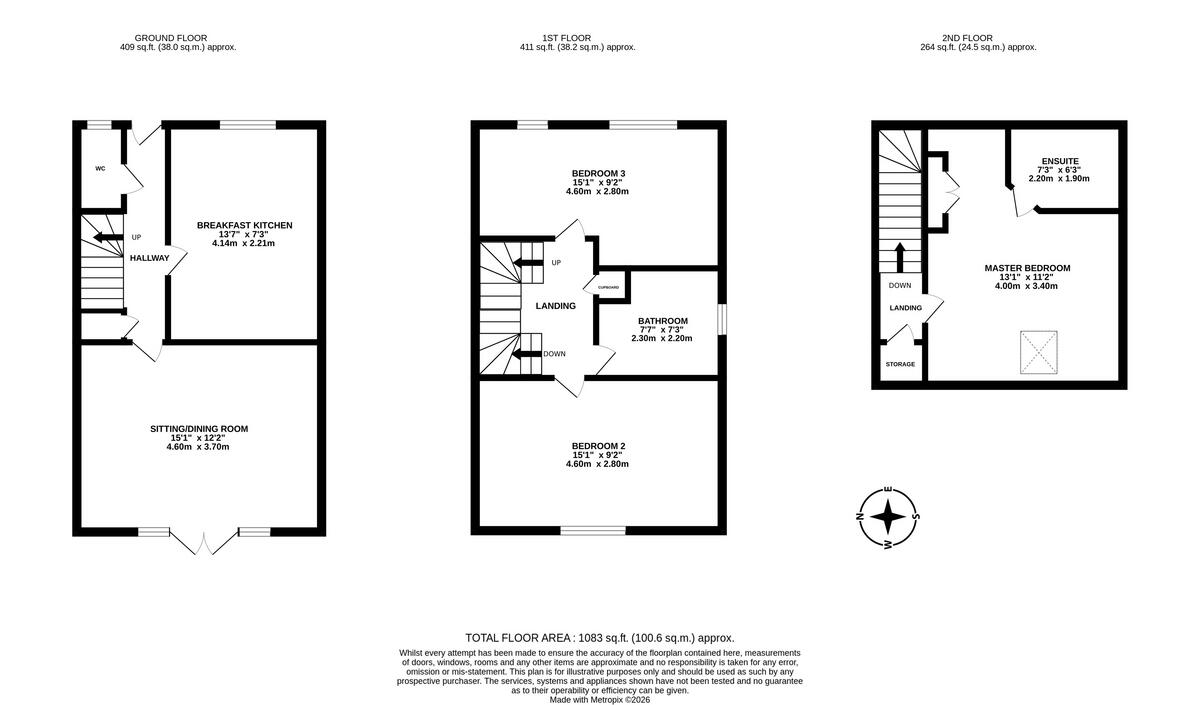Welsh Road West, Southam, CV47 floorplan