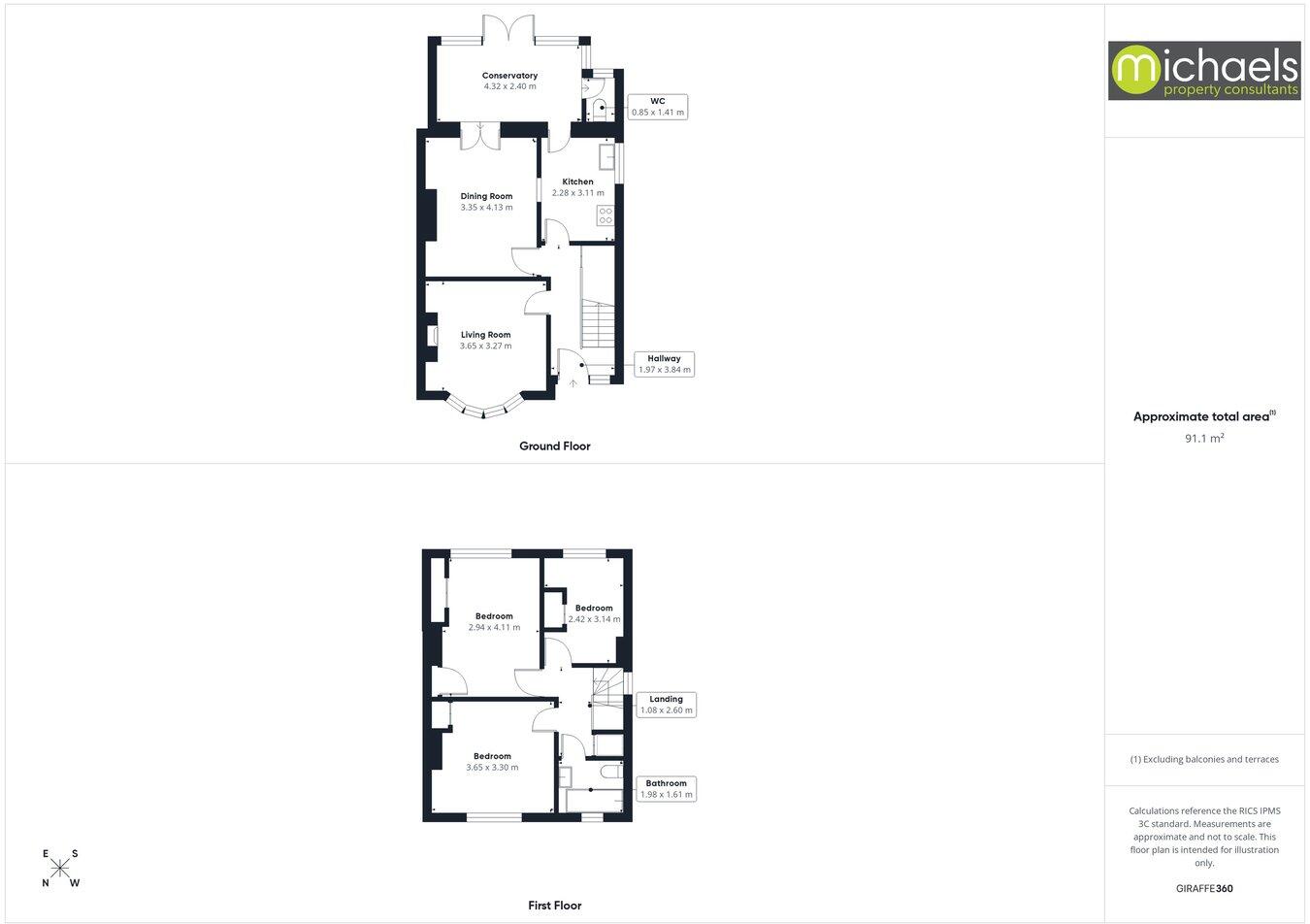 Mitchell Avenue, Halstead, CO9 floorplan