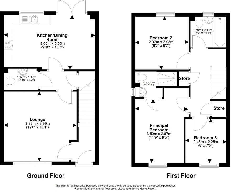 Fulton, Edgelaw View, Gilmerton, Edinburgh, EH17 8SD floorplan