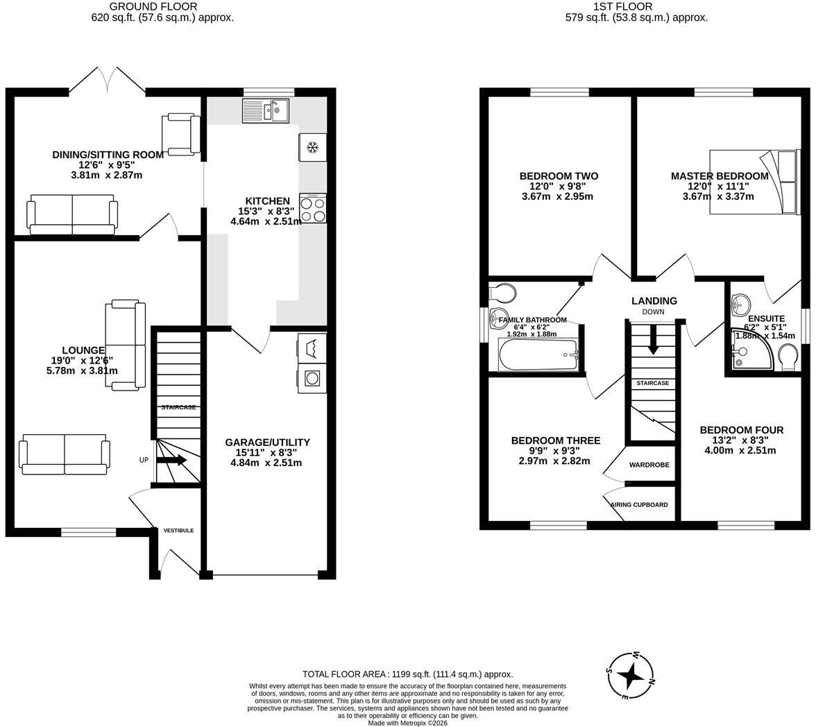 Carr Lane, Chorley floorplan