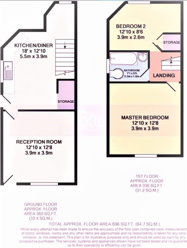 Heber Street, Ince, Wigan, WN2 2BB floorplan