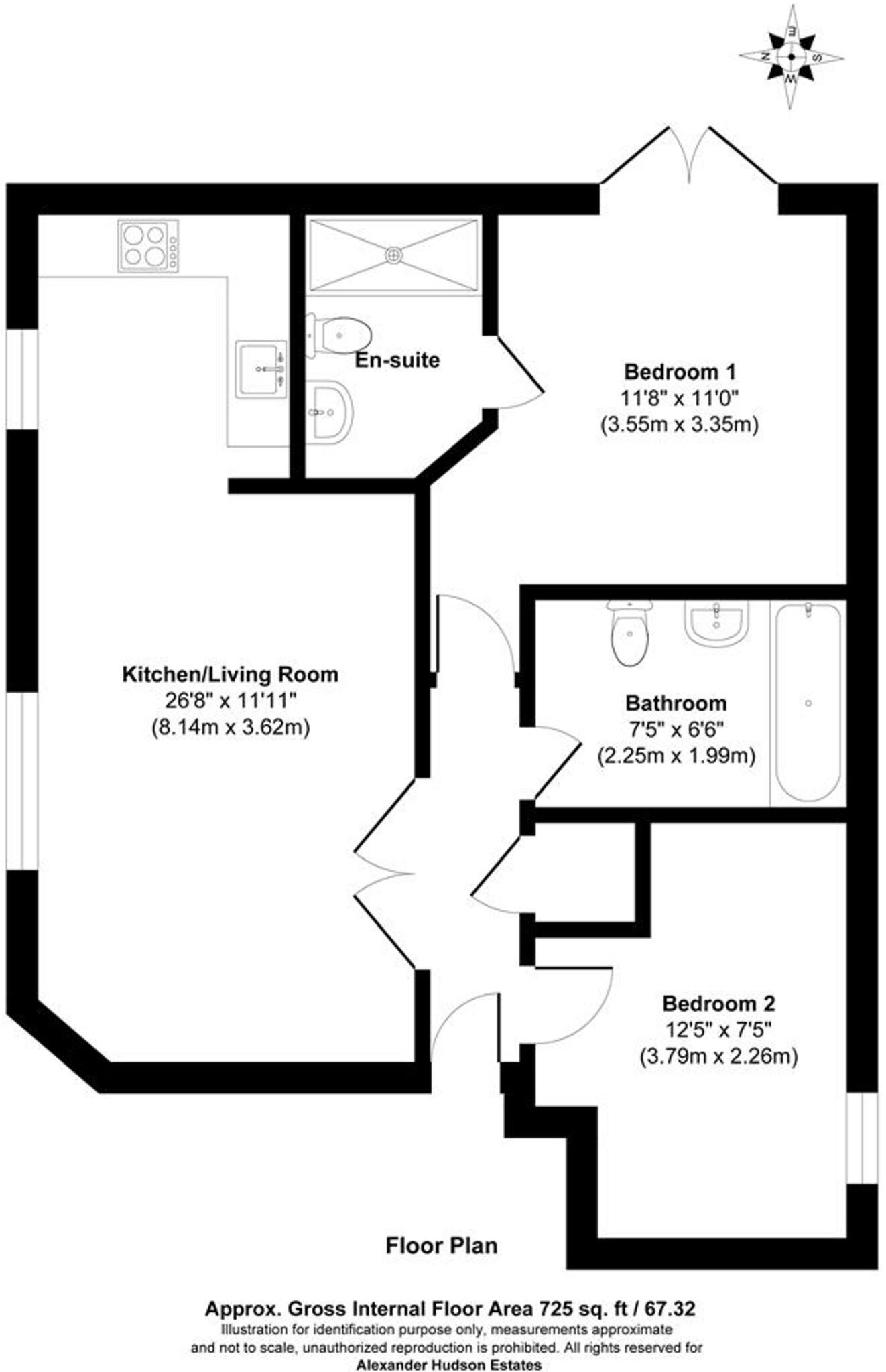 Brookfield, West Allotment, NE27 floorplan