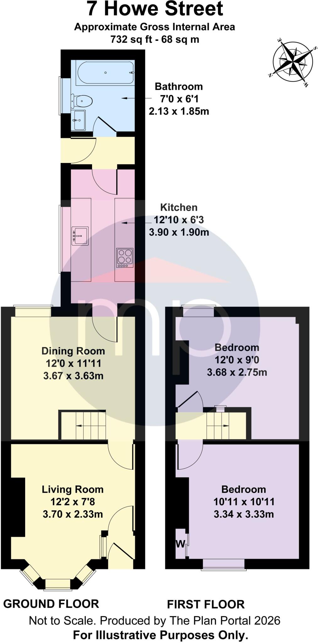 Howe Street, Middlesbrough, TS1 floorplan