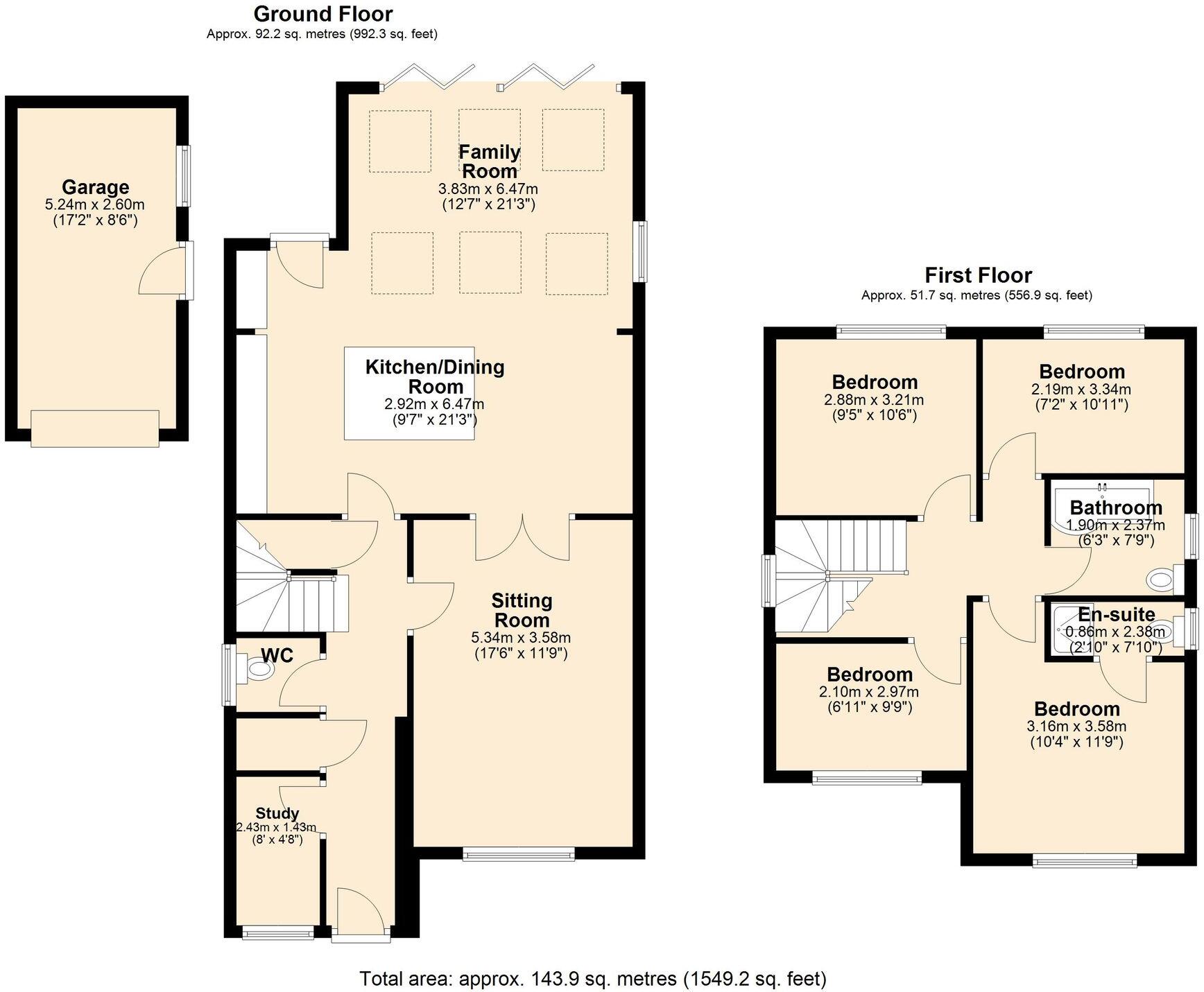 Corner Gate, Westhoughton, BL5 floorplan