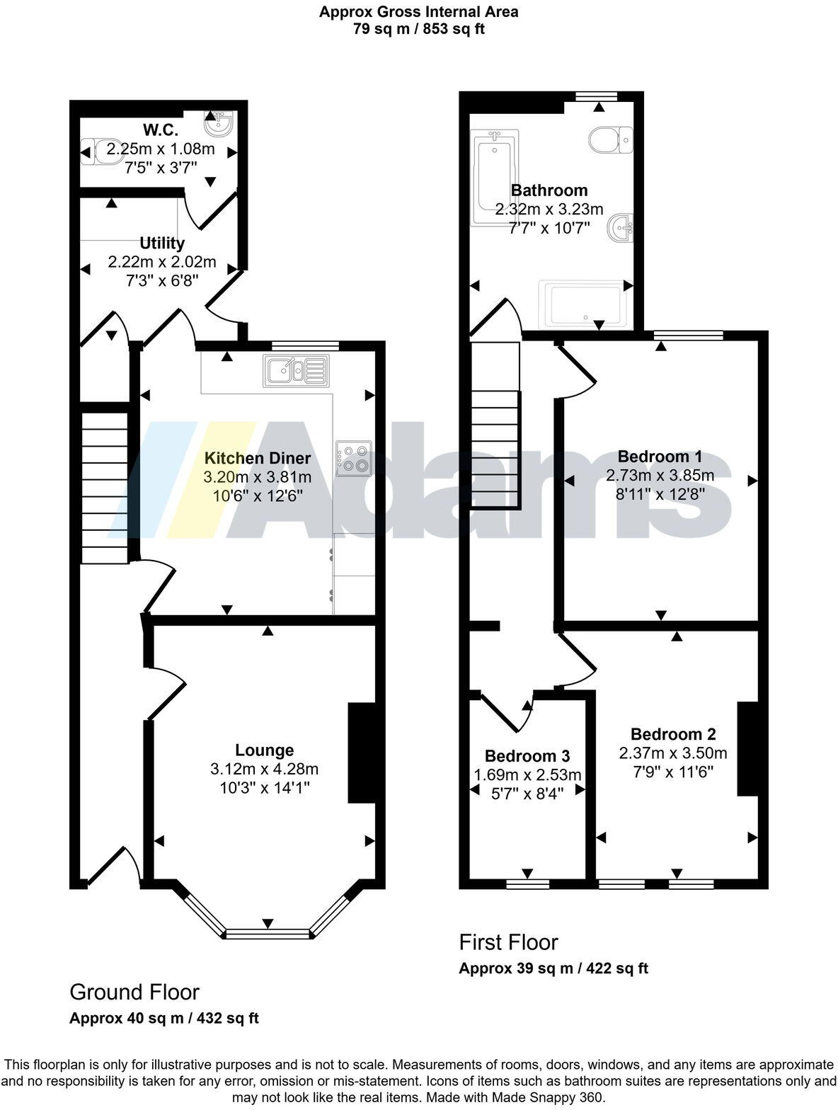 Greenway Road, Runcorn floorplan
